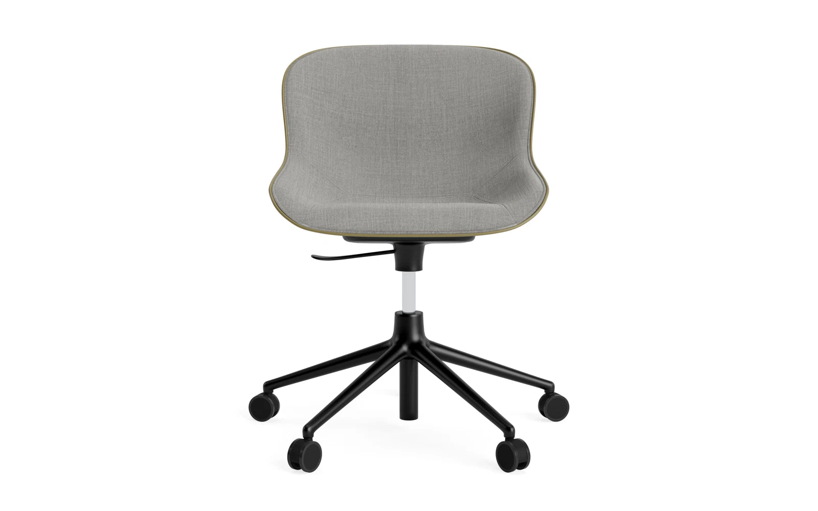 Entdecken Sie den Hyg Drehsessel von Normann Copenhagen: Ein stilvoller, ergonomischer Sessel mit Gaslift und 5 Rollen für höchsten Komfort und Flexibilität.