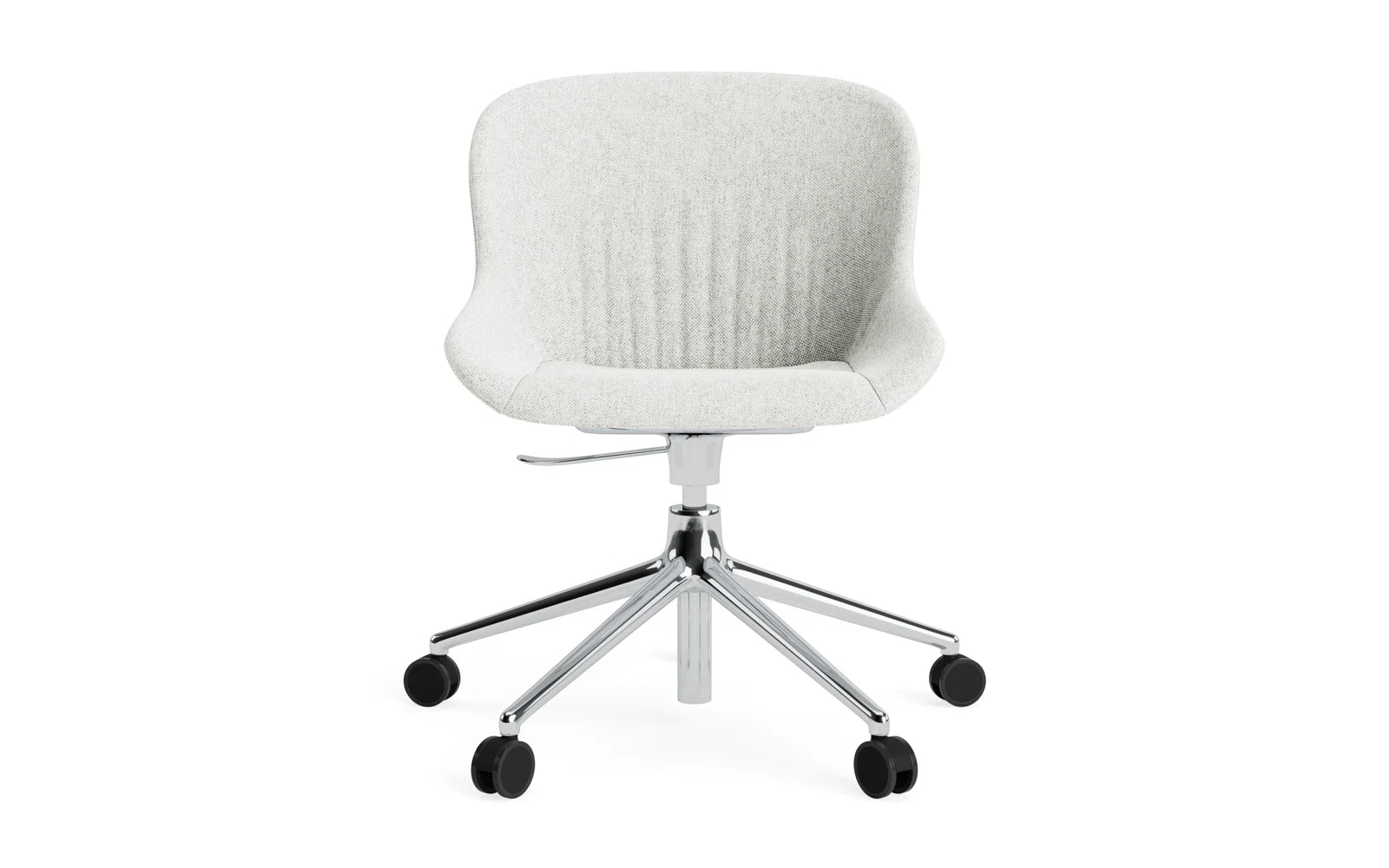 Erleben Sie den Hyg Comfort Drehsessel von Normann Copenhagen – ein elegantes, ergonomisches Möbelstück für höchsten Sitzkomfort in jedem Raum.