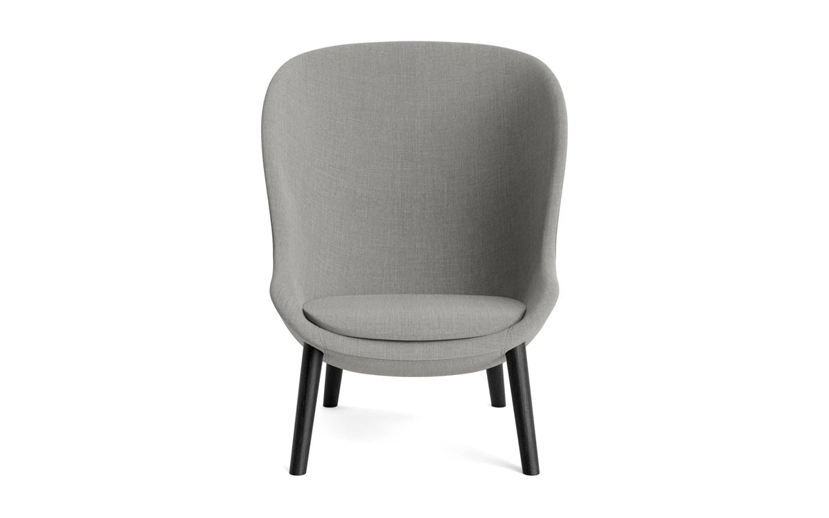 Hyg Lounge-Sessel Hoch schwarze Eiche Remix in Remix 133 präsentiert im Onlineshop von KAQTU Design AG. Sessel ist von Normann Copenhagen