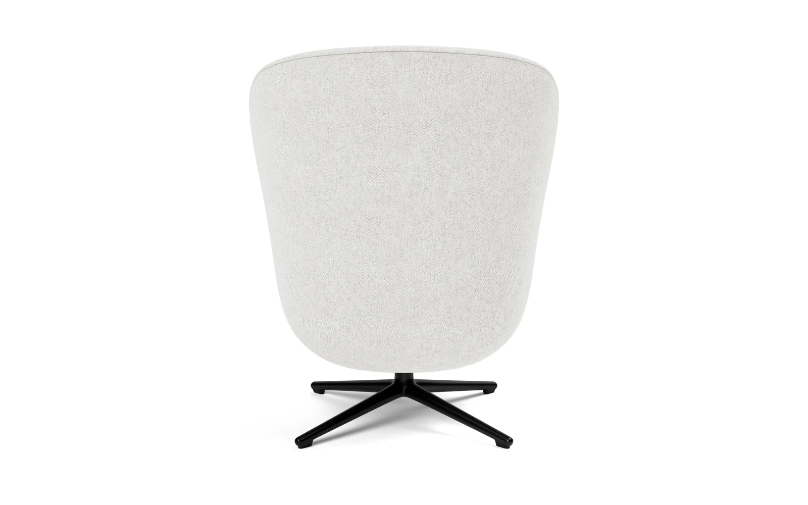 Erleben Sie den Hyg Lounge-Sessel Hoch mit Drehgestell von Normann Copenhagen – ein stilvolles Möbelstück, das Komfort und skandinavisches Design perfekt kombiniert.