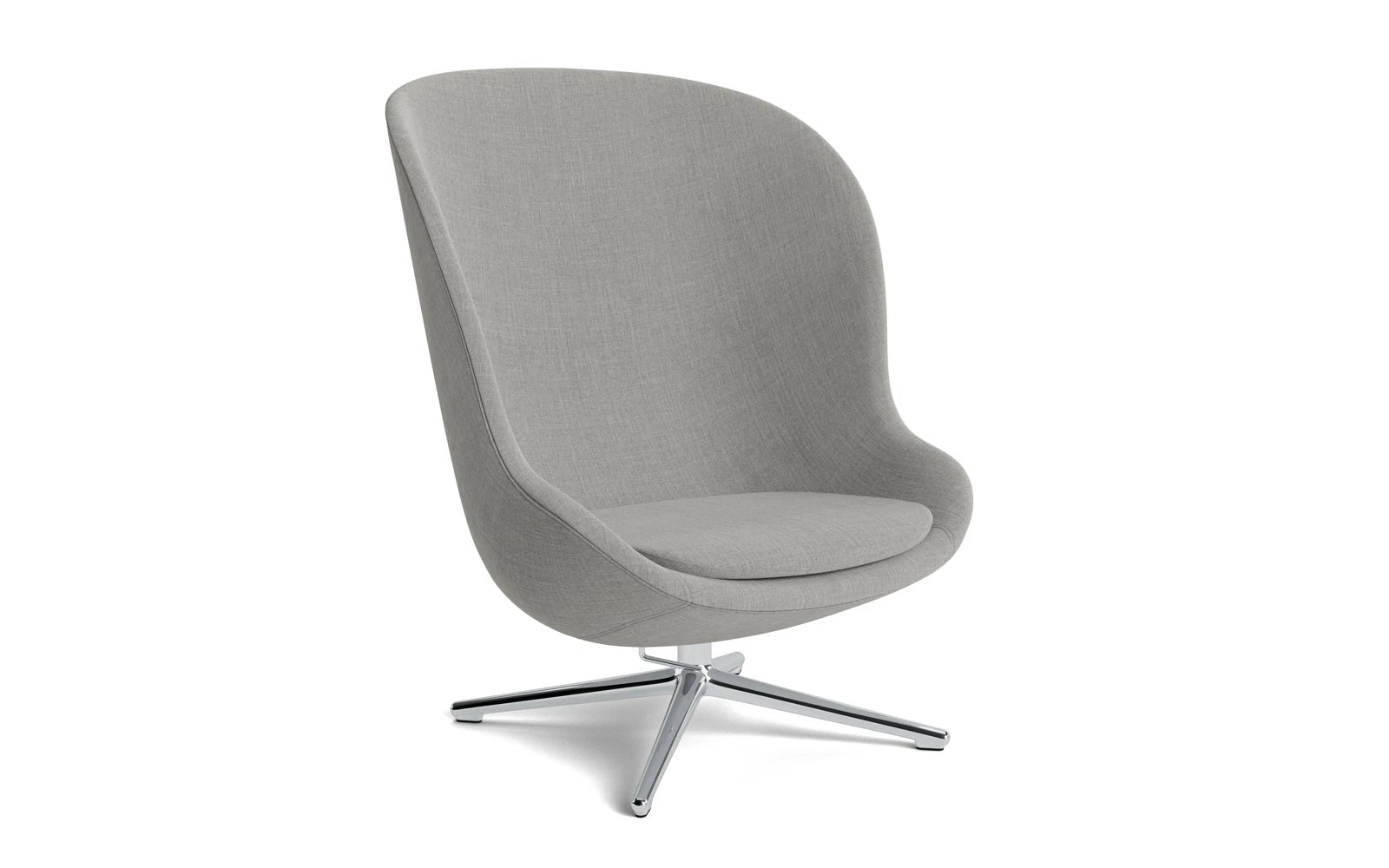 Hyg Lounge-Sessel Hoch mit Drehgestell Aluminium Tilt Remix in Remix 133 präsentiert im Onlineshop von KAQTU Design AG. Sessel ist von Normann Copenhagen