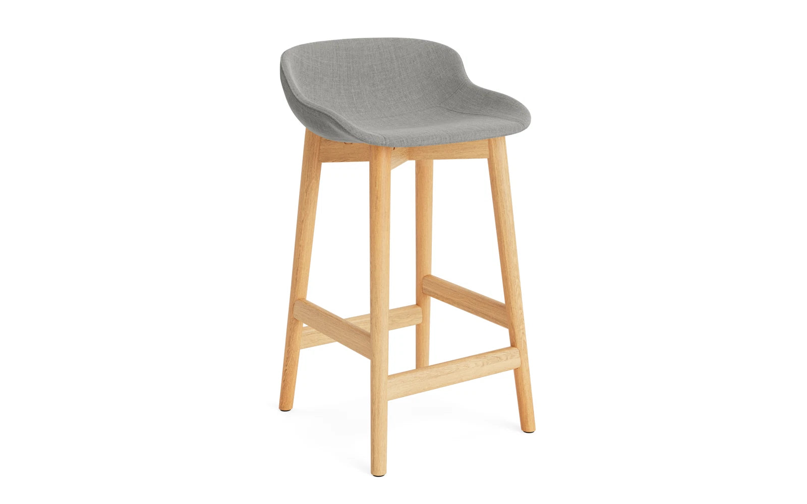 Hyg Barhocker 65 cm vollpolster eiche Remix in Remix 133 präsentiert im Onlineshop von KAQTU Design AG. Barstuhl ist von Normann Copenhagen