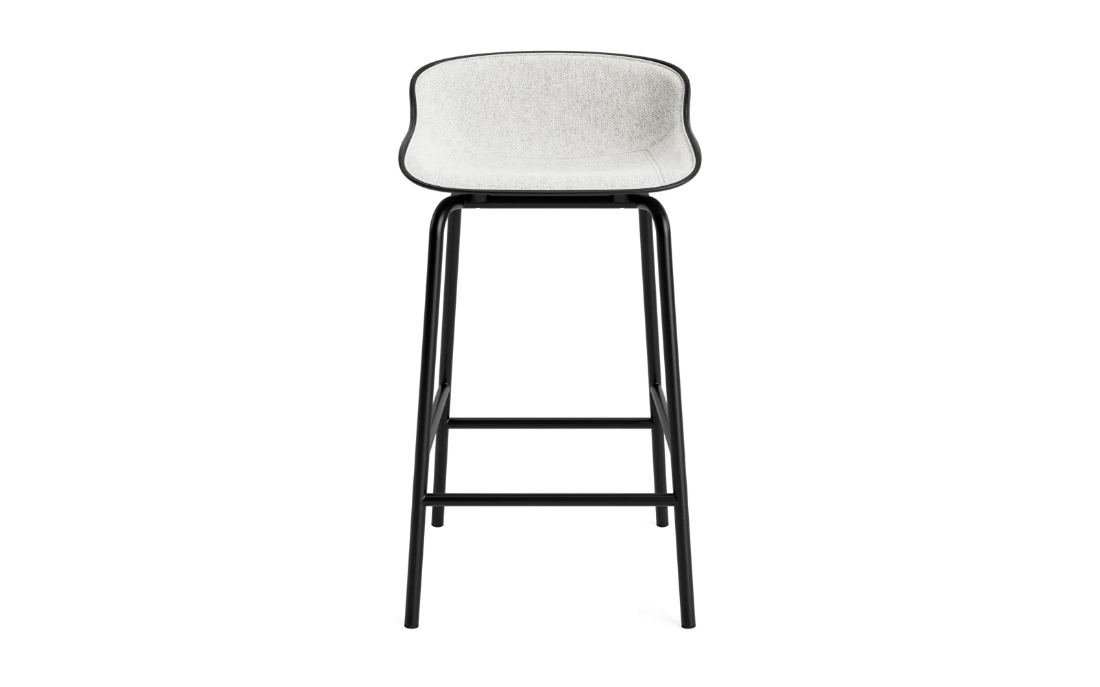 Erleben Sie den Hyg Barhocker 65 cm in elegantem Schwarz. Mit seinem stilvollen Stahlgestell und dem bequemen Hallingdal-Polster ist er der perfekte Begleiter für gemütliche Abende.