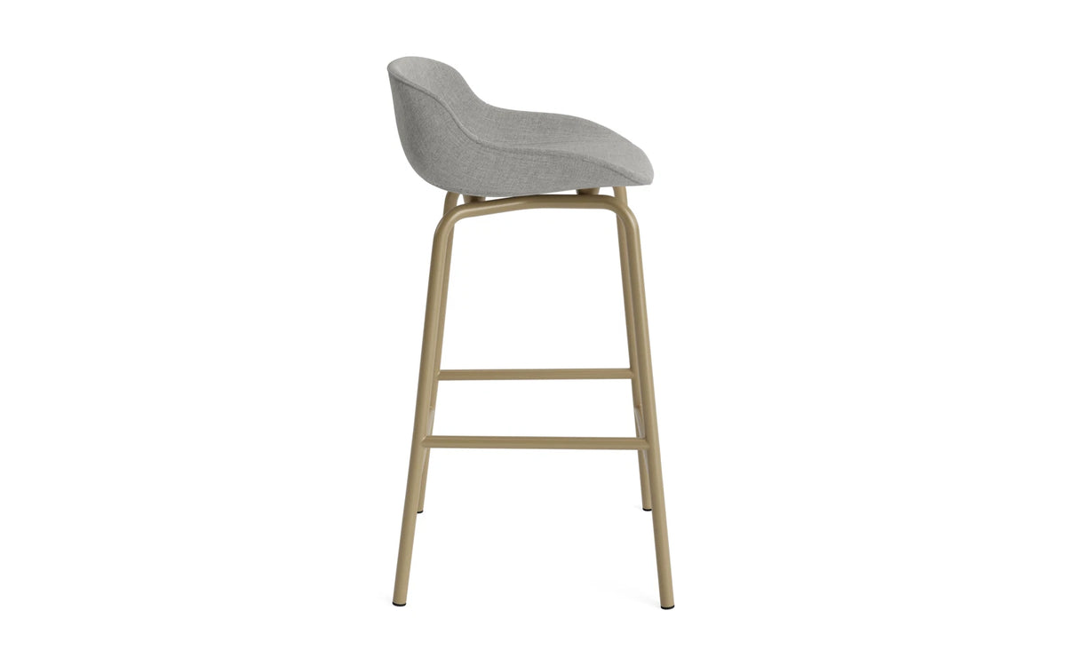 Hyg Barhocker 65 cm Vollpolster Stahl Sand/Remix in Remix 133 präsentiert im Onlineshop von KAQTU Design AG. Barhocker ist von Normann Copenhagen