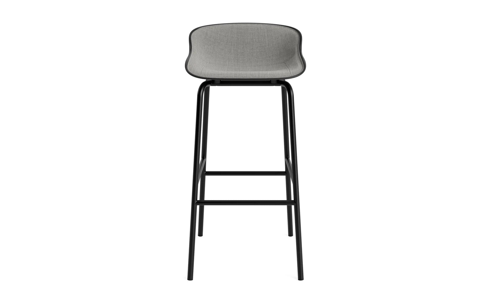Erleben Sie den Hyg Barhocker 75 cm in Schwarz/Remix von Normann Copenhagen – ein elegantes Design, das Komfort und dänische Gemütlichkeit vereint.