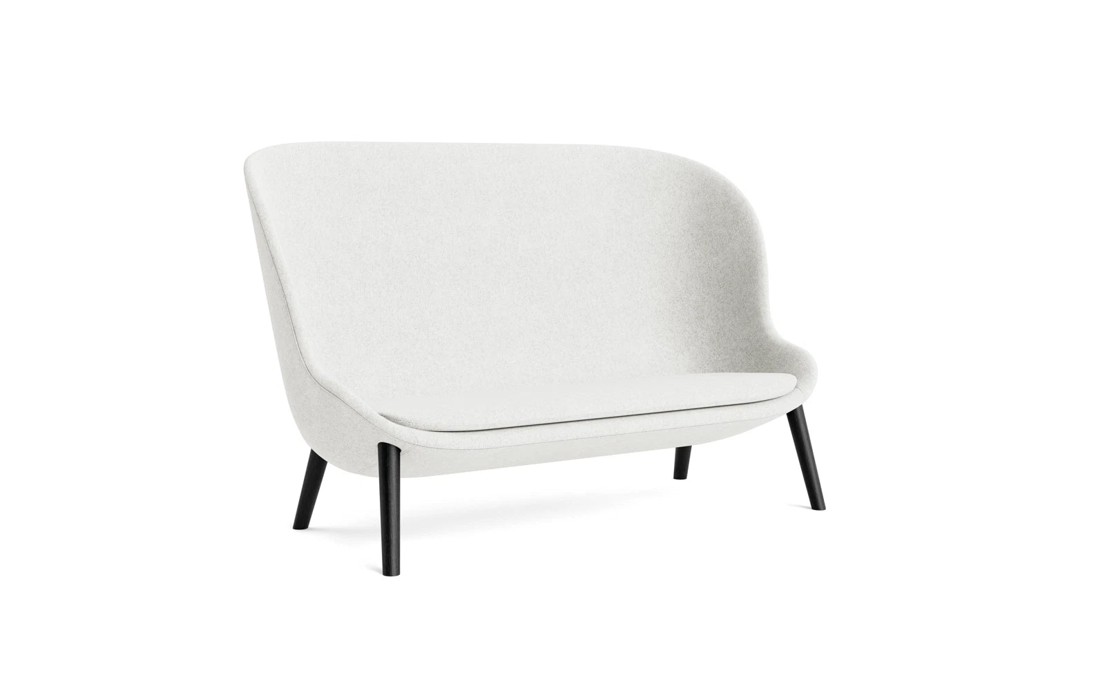 Hyg Sofa Schwartze Eiche Hallingdal in Hallingdal 110 präsentiert im Onlineshop von KAQTU Design AG. 2er Sofa ist von Normann Copenhagen