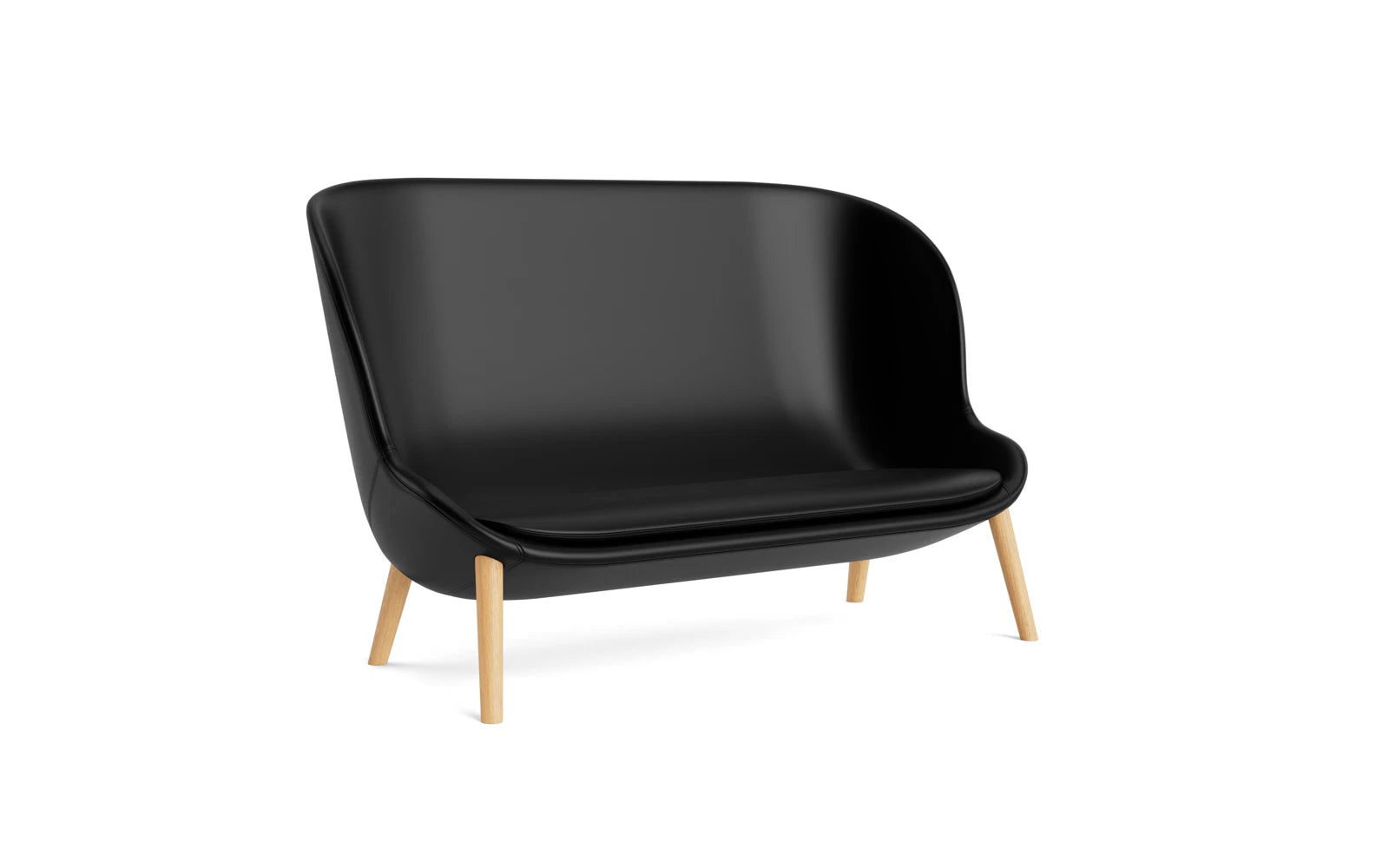 Hyg Sofa Schwartze Eiche Ultra in Ultra 41599 präsentiert im Onlineshop von KAQTU Design AG. 2er Sofa ist von Normann Copenhagen