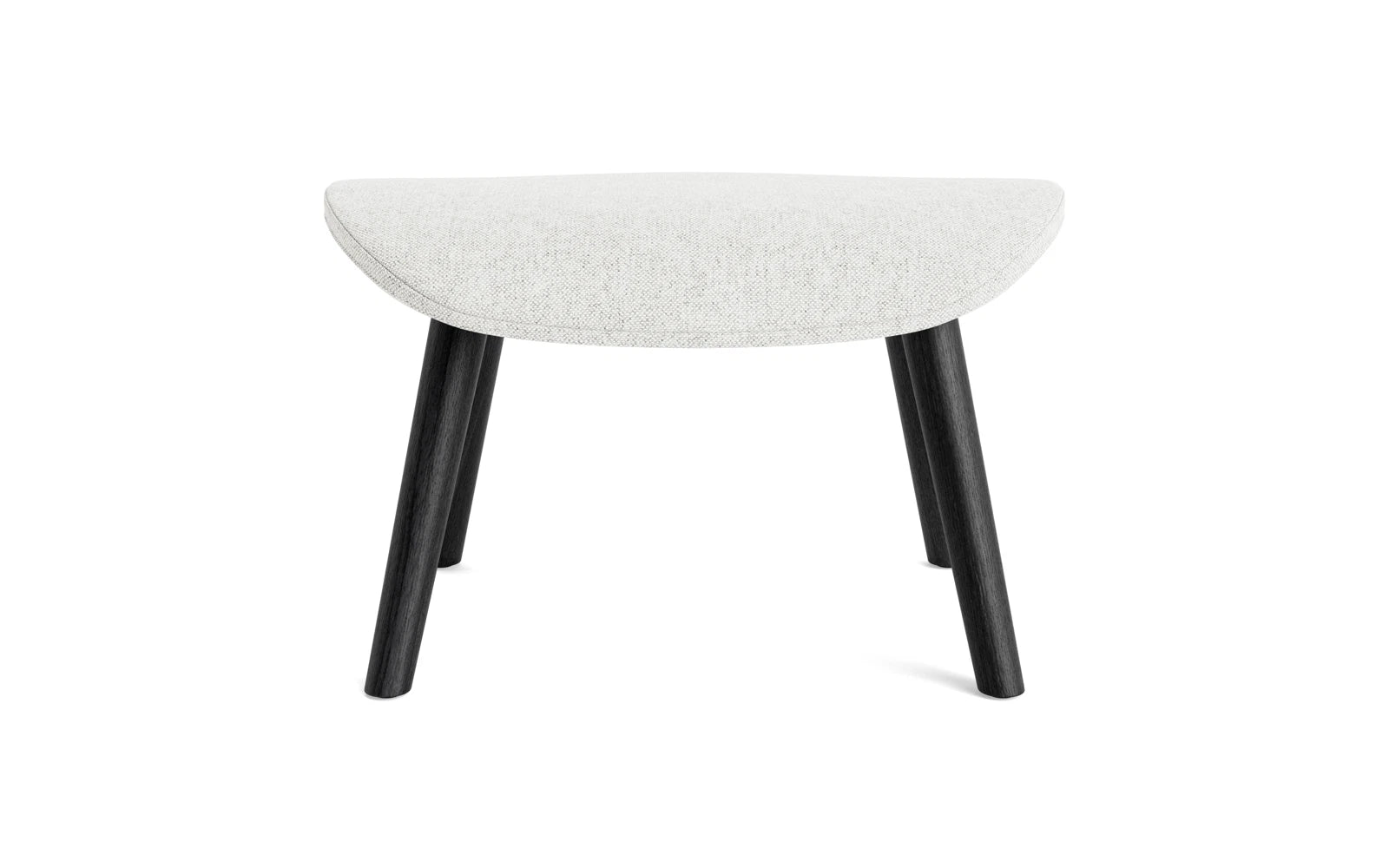 Genießen Sie stilvolle Entspannung mit dem Hyg Fusshocker aus schwarzer Eiche und Hallingdal-Stoff – das perfekte Möbelstück für Ihr gemütliches Zuhause.