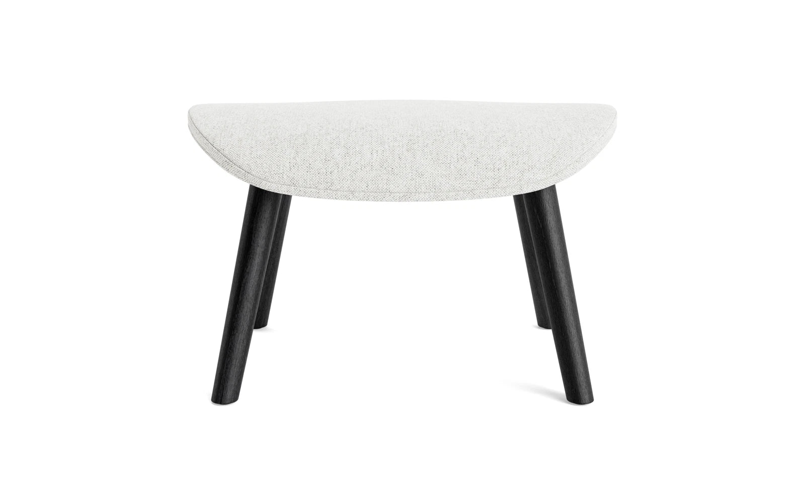 Genießen Sie stilvolle Entspannung mit dem Hyg Fusshocker aus schwarzer Eiche und Hallingdal-Stoff – das perfekte Möbelstück für Ihr gemütliches Zuhause.