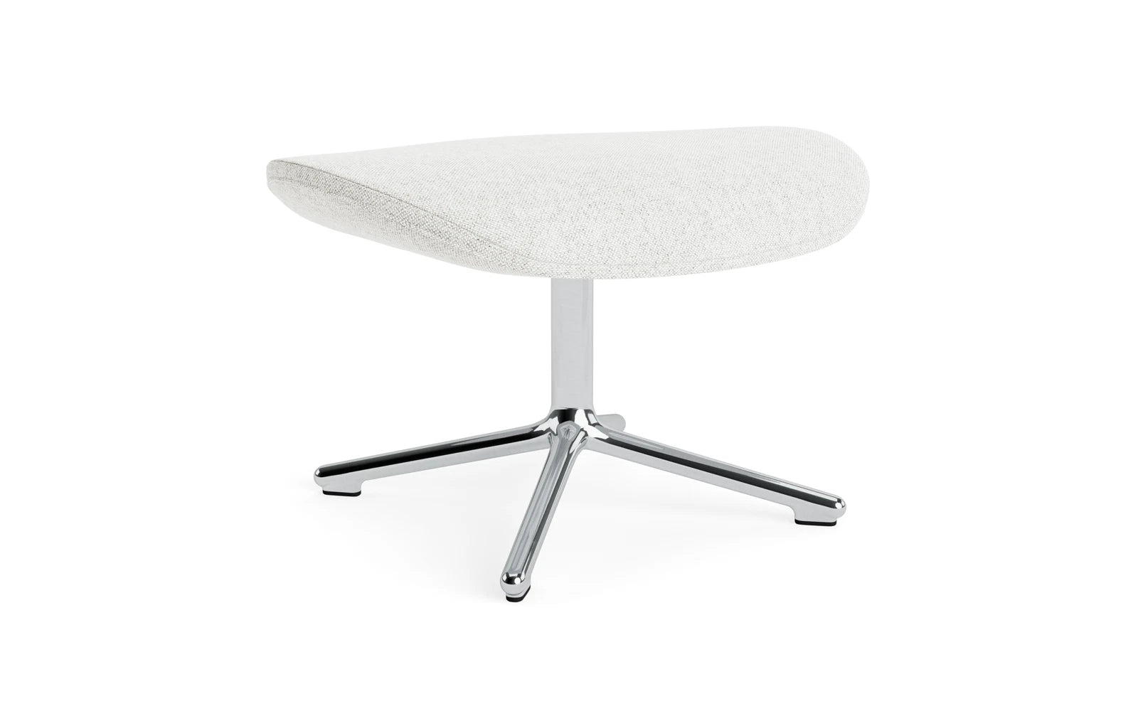 Hyg Fusshocker drehbar Alu Hallingdal in Hallingdal 110 präsentiert im Onlineshop von KAQTU Design AG. Ottoman ist von Normann Copenhagen
