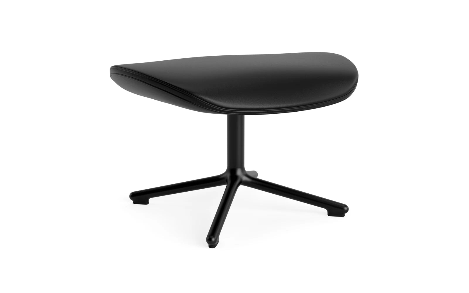 Hyg Fusshocker drehbar Schwartz Alu Ultra in Ultra 41599 präsentiert im Onlineshop von KAQTU Design AG. Ottoman ist von Normann Copenhagen