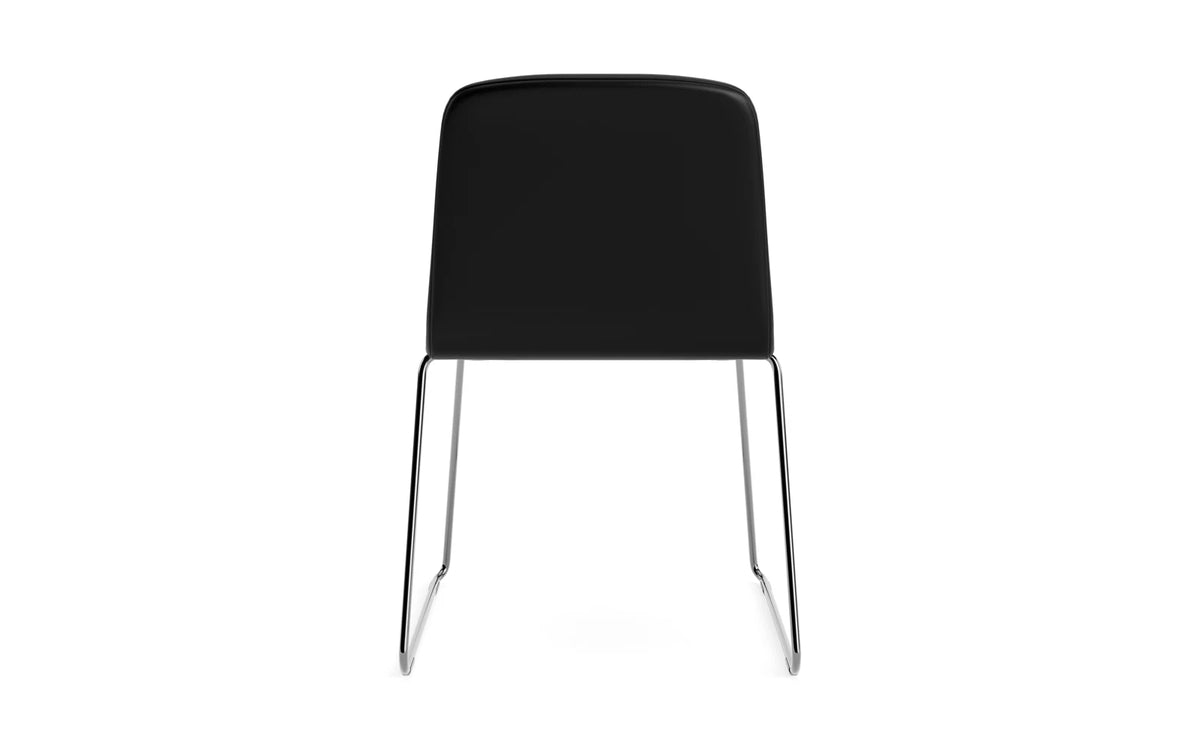 Just Stuhl Leder/ Chrom in Ultra 41599 präsentiert im Onlineshop von KAQTU Design AG. Stuhl ist von Normann Copenhagen