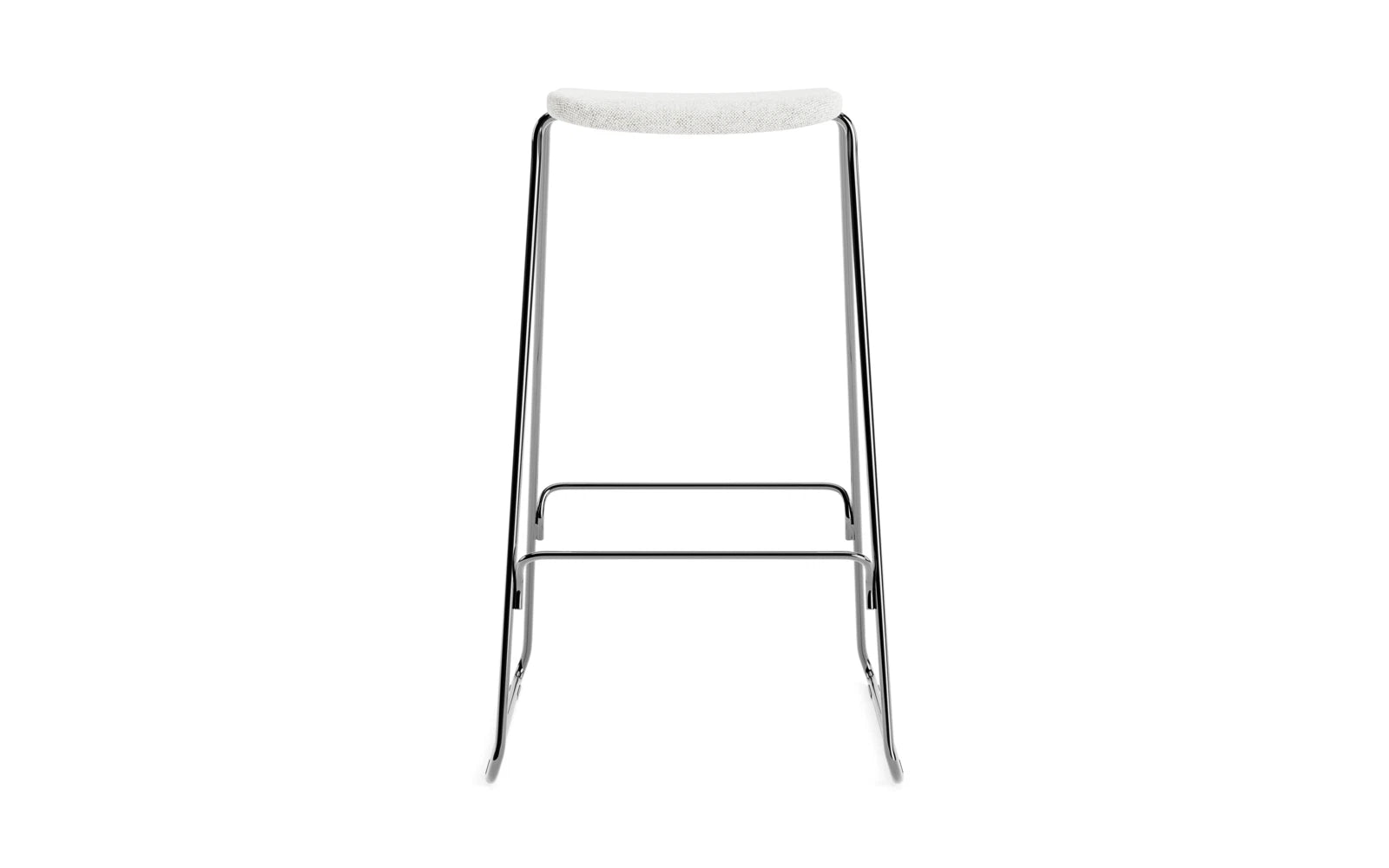 Moderner Just Barhocker 75 cm von Normann Copenhagen, gepolstert mit hochwertigem Hallingdal-Stoff. Perfekt für jedes Ambiente.