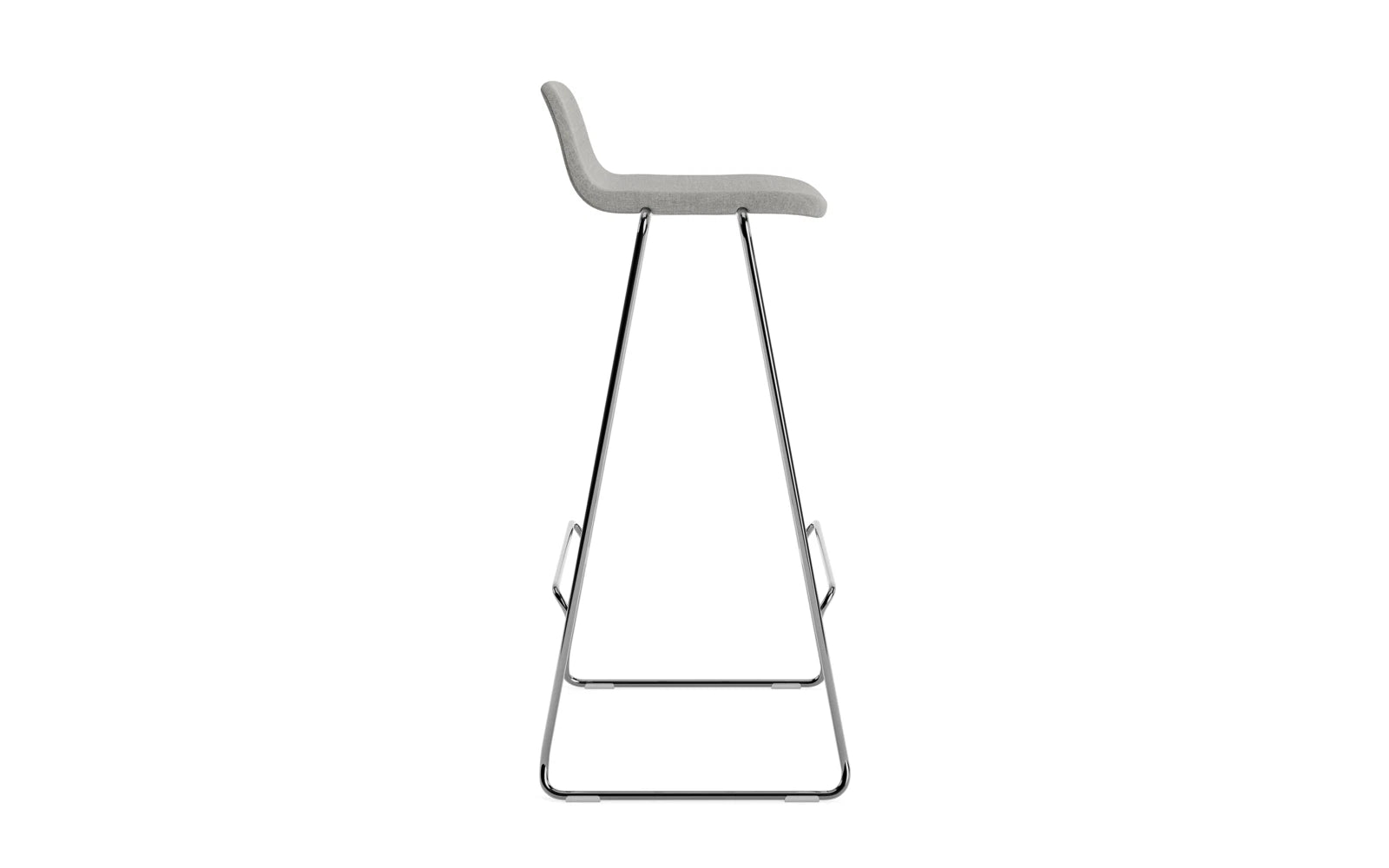 Entdecken Sie den stilvollen Just Barhocker 75 cm mit Lehne von Normann Copenhagen – gepolstert, elegant und perfekt für jeden Raum.