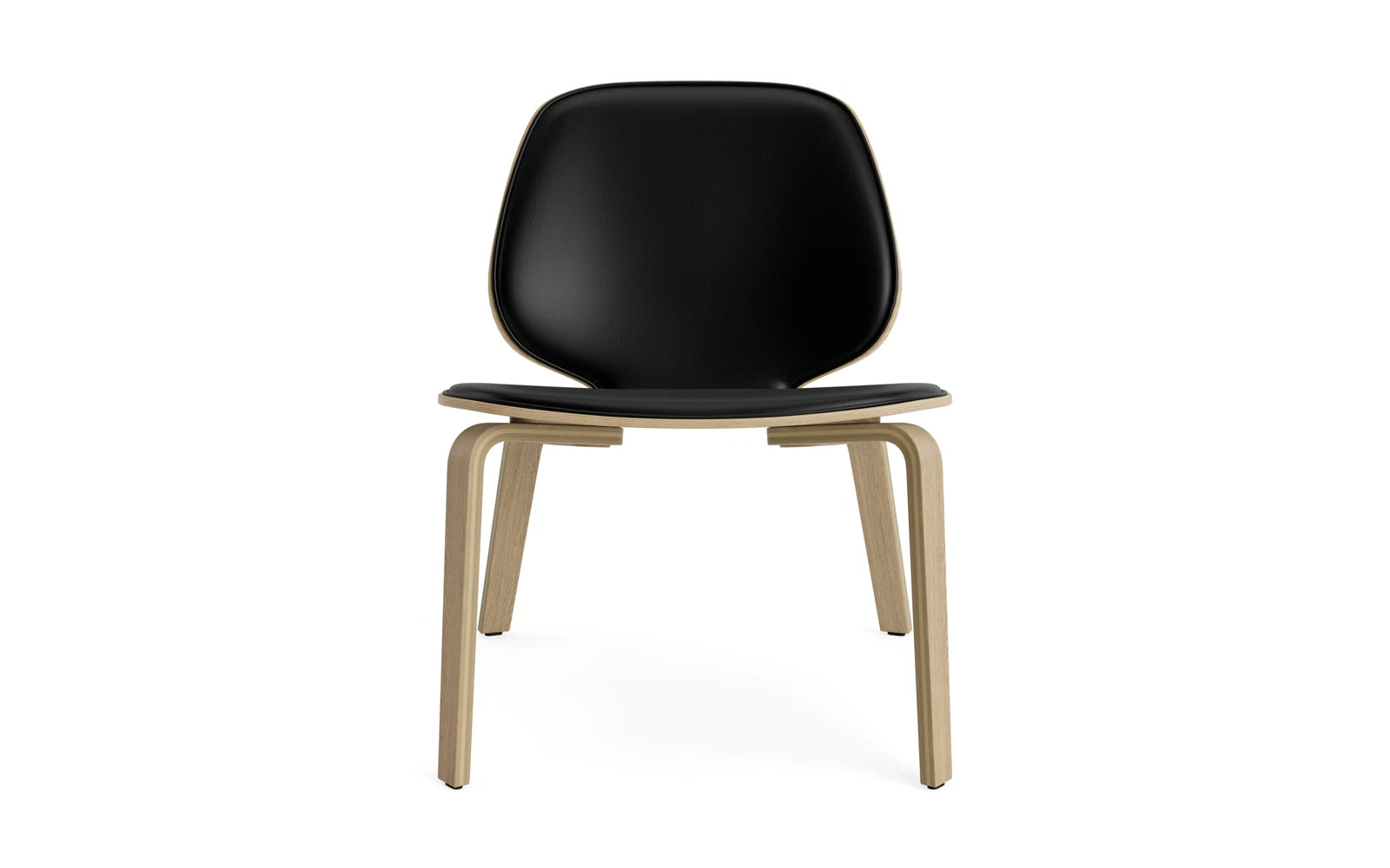 Erleben Sie den My Chair Lounge-Sessel Frontpolster Eiche/Ultra von Normann Copenhagen – ein stilvoller Sessel, der zeitlose Eleganz und Komfort in Ihr Zuhause bringt.