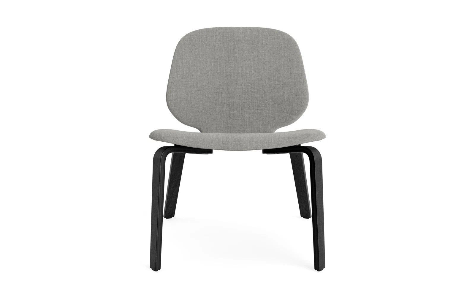 Eleganter My Chair Lounge-Sessel in gepolstertem Schwarz Remix von Normann Copenhagen. Ideal für stilvolle Wohnräume, vereint er Komfort und zeitloses Design.