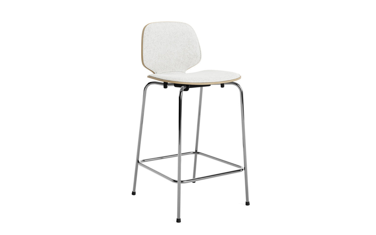 My Chair Barstuhl 65 cm Frontpolster Stahl in Hallingdal 110 präsentiert im Onlineshop von KAQTU Design AG. Barstuhl ist von Normann Copenhagen