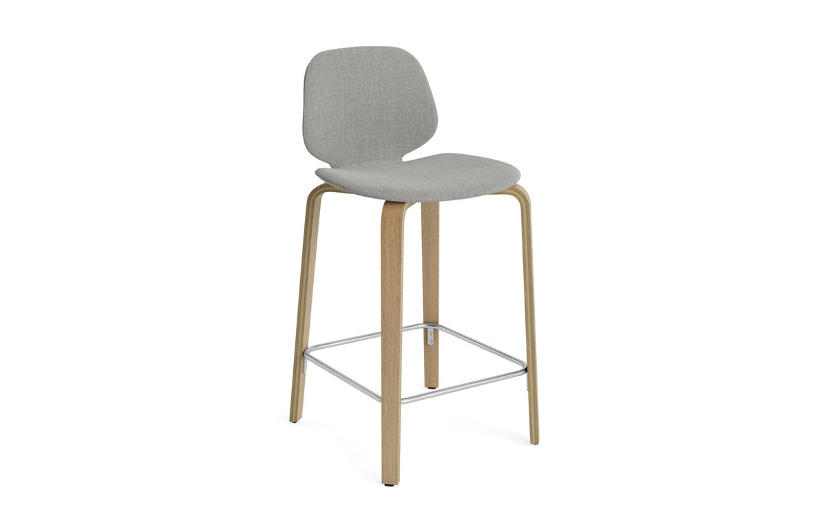 My Chair Barhocker 65 cm gepolstert in Remix 133 präsentiert im Onlineshop von KAQTU Design AG. Barstuhl ist von Normann Copenhagen