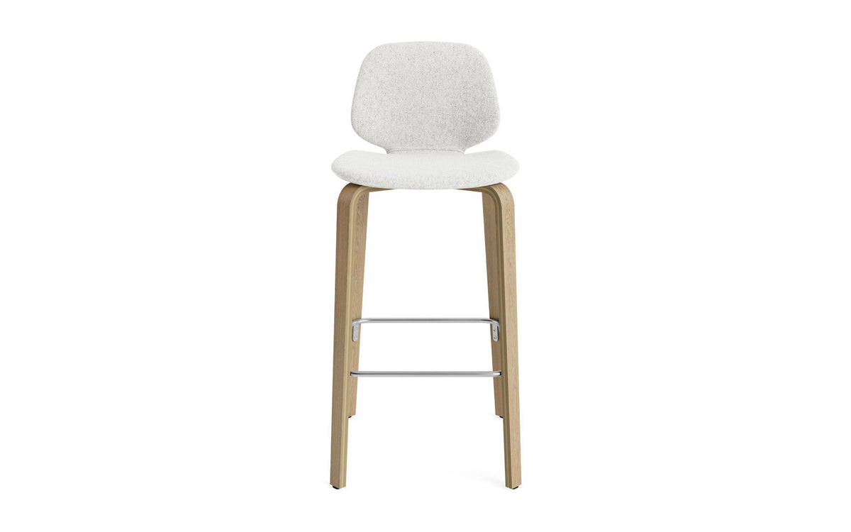 My Chair Barhocker 75 cm vollpolster holz in Hallingdal 110 präsentiert im Onlineshop von KAQTU Design AG. Barstuhl ist von Normann Copenhagen