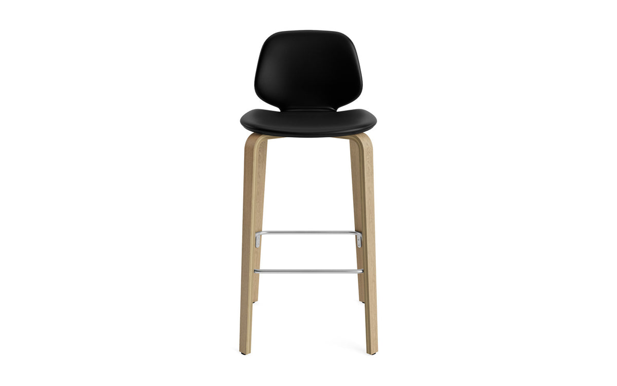 My Chair Barhocker 75 cm vollpolster holz in Ultra 41599 präsentiert im Onlineshop von KAQTU Design AG. Barstuhl ist von Normann Copenhagen