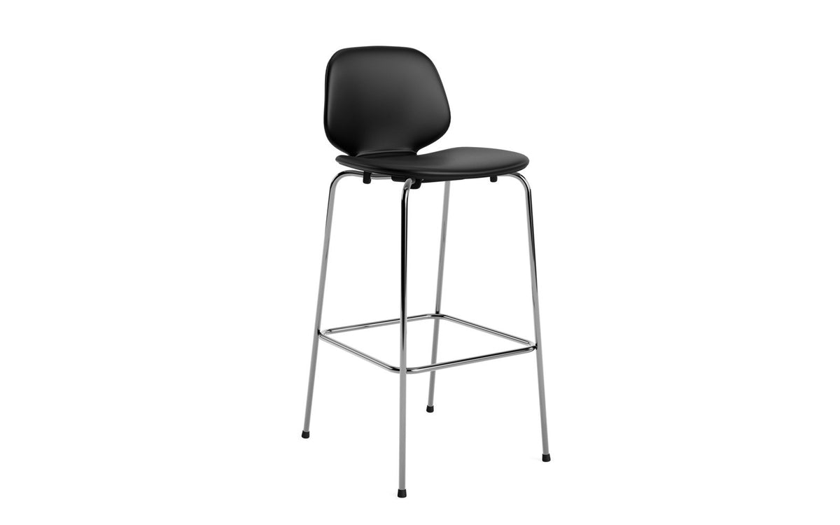 My Chair Barhocker 75 cm polster Krom in Ultra 41599 präsentiert im Onlineshop von KAQTU Design AG. Barstuhl ist von Normann Copenhagen