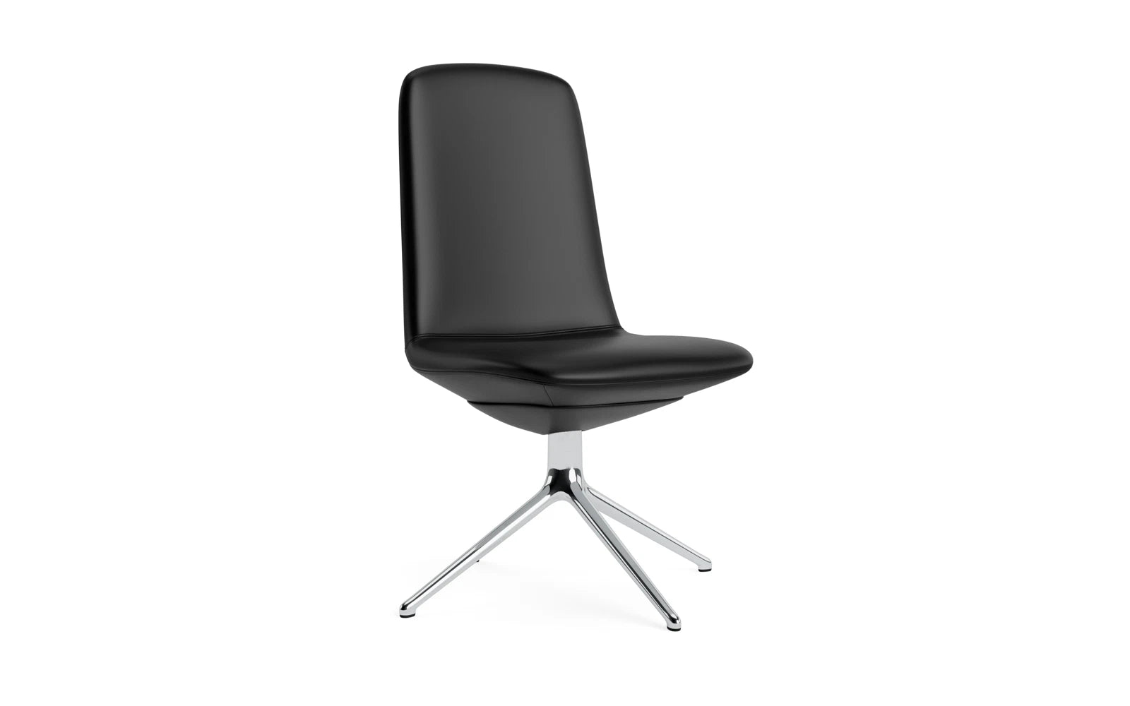 Off Chair niedrig mit Drehgestell 4B aluminium Ultra in Ultra 41599 präsentiert im Onlineshop von KAQTU Design AG. Bürostuhl ist von Normann Copenhagen