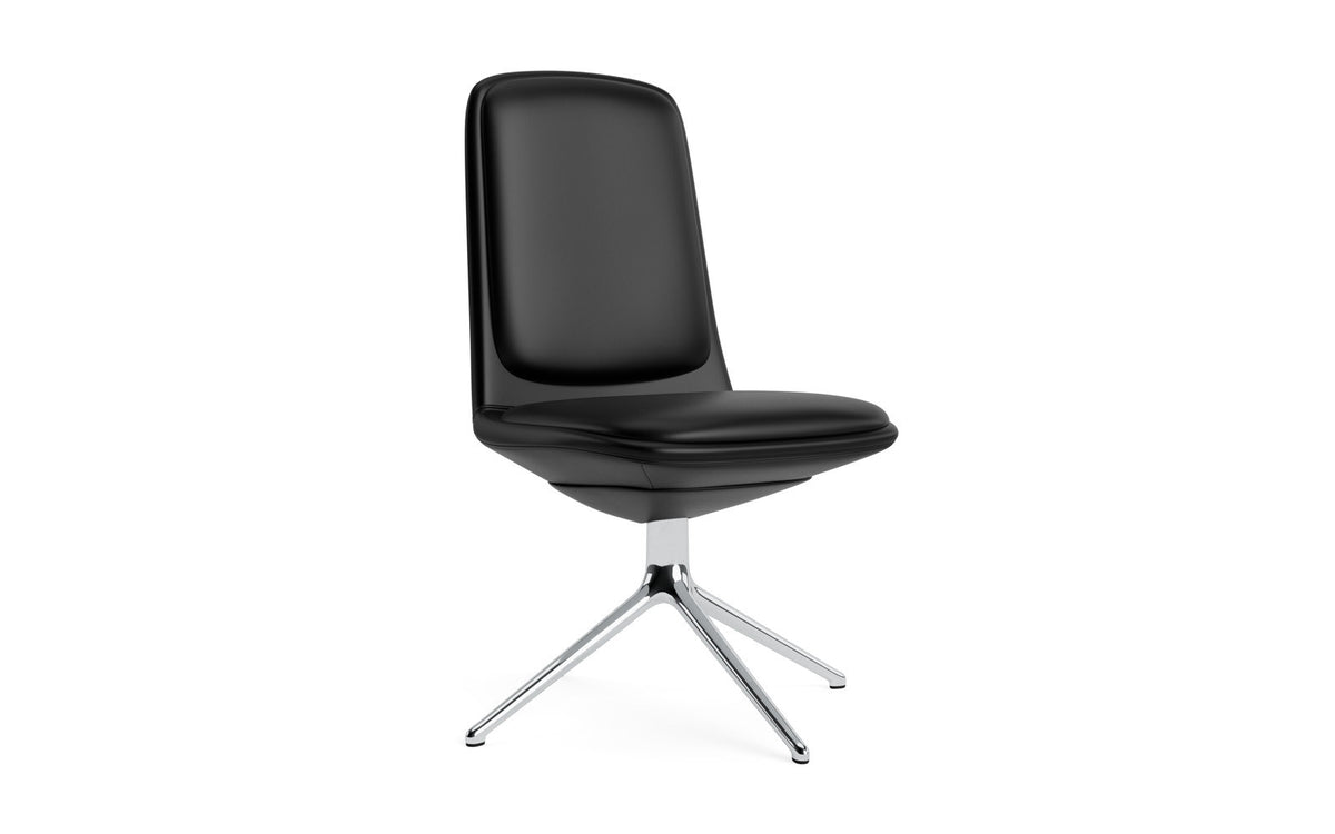 Off Chair niedrig mit Drehgestell 4B aluminium mit kissen Ultra in Ultra 41599 präsentiert im Onlineshop von KAQTU Design AG. Bürostuhl ist von Normann Copenhagen