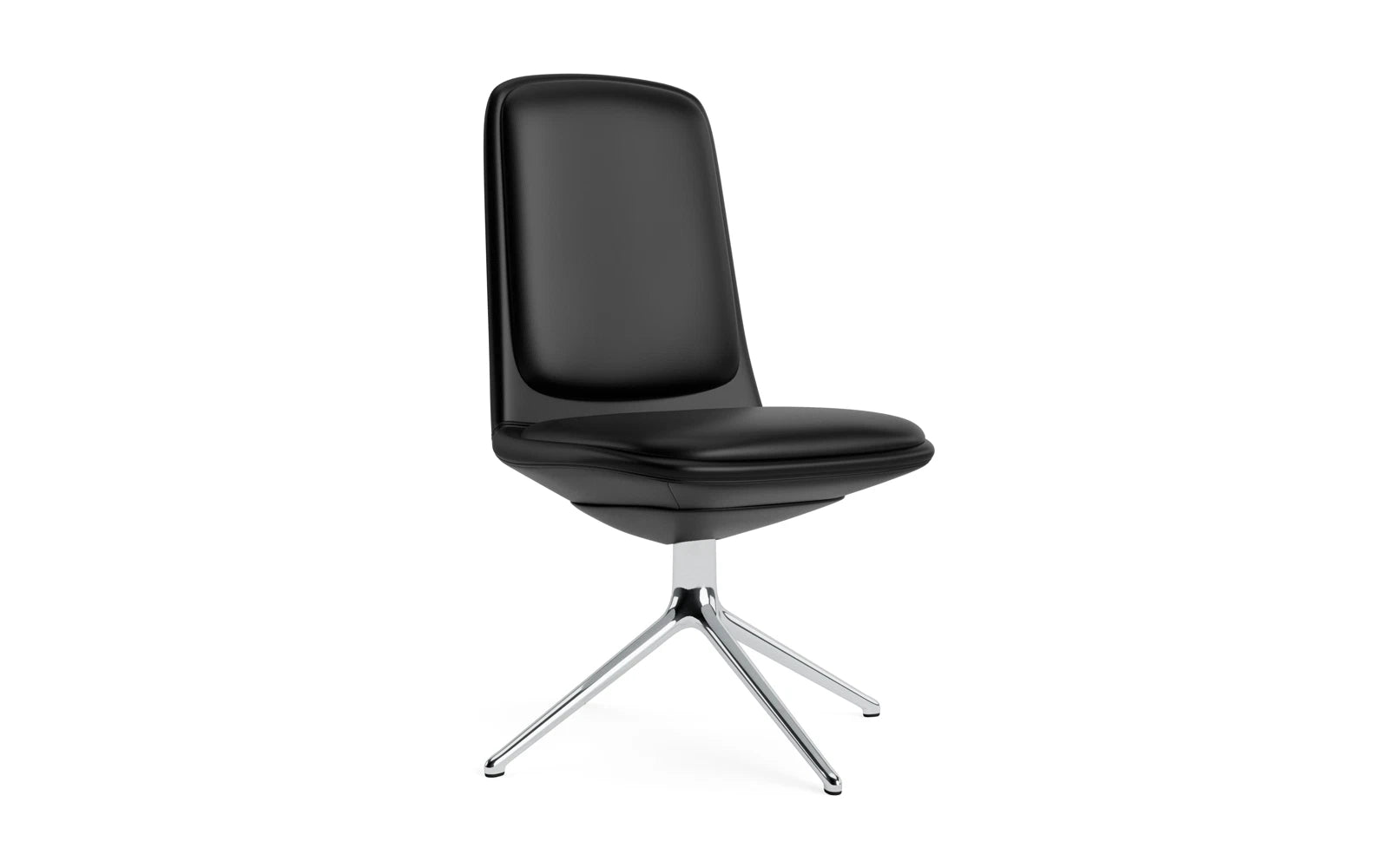 Off Chair niedrig mit Drehgestell 4B aluminium mit kissen Ultra in Ultra 41599 präsentiert im Onlineshop von KAQTU Design AG. Bürostuhl ist von Normann Copenhagen