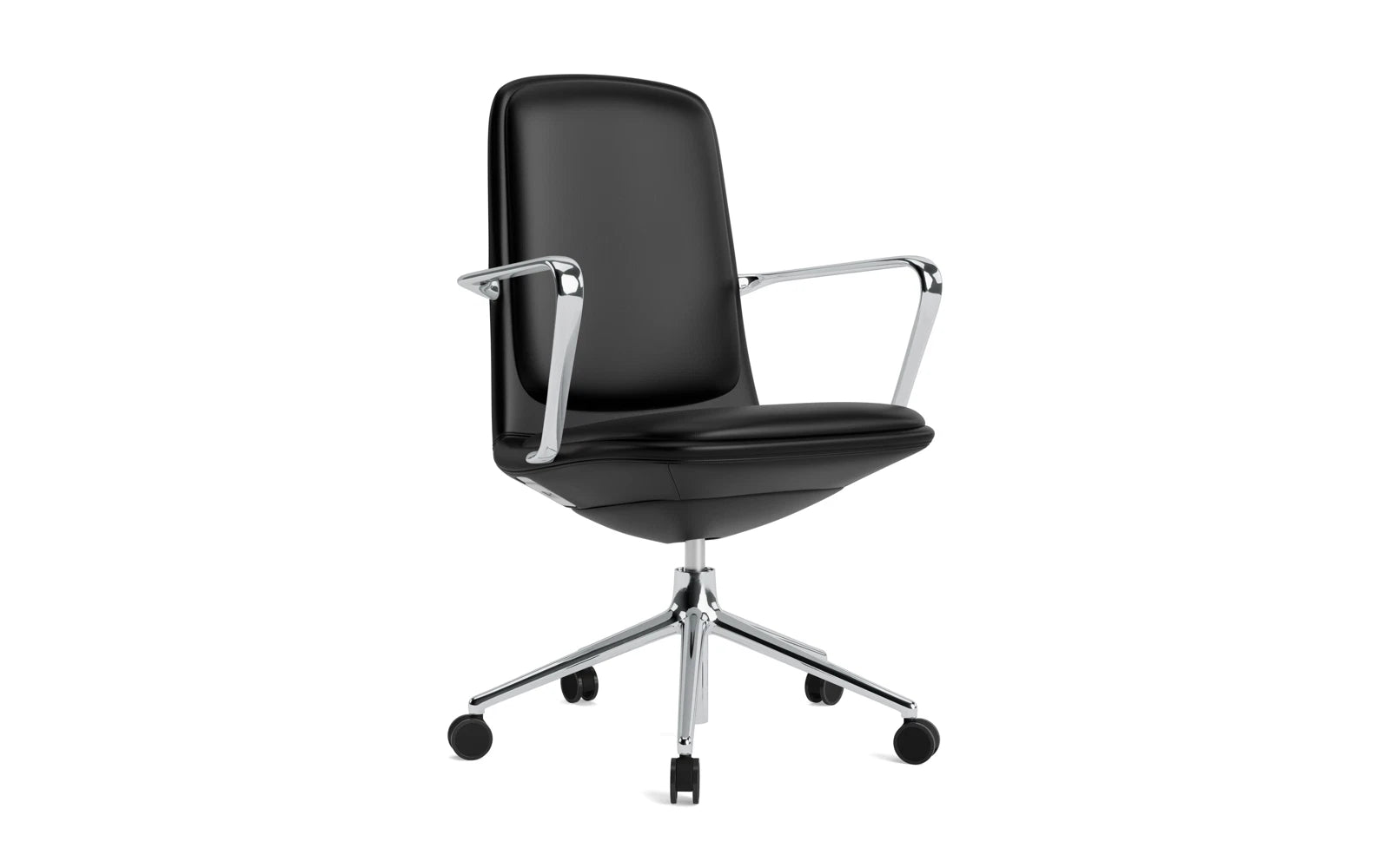 Der Off Chair von Normann Copenhagen: Ästhetisch, funktional, vielseitig. Mit Gaslift, Neigungsfunktion und minimalistischer Eleganz.