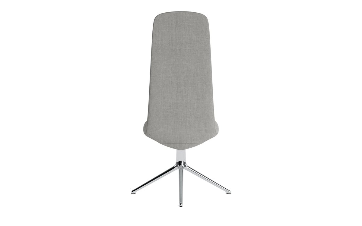 Off Chair hoch mit Drehgestell 4B aluminium Remix in Remix 133 präsentiert im Onlineshop von KAQTU Design AG. Bürostuhl ist von Normann Copenhagen