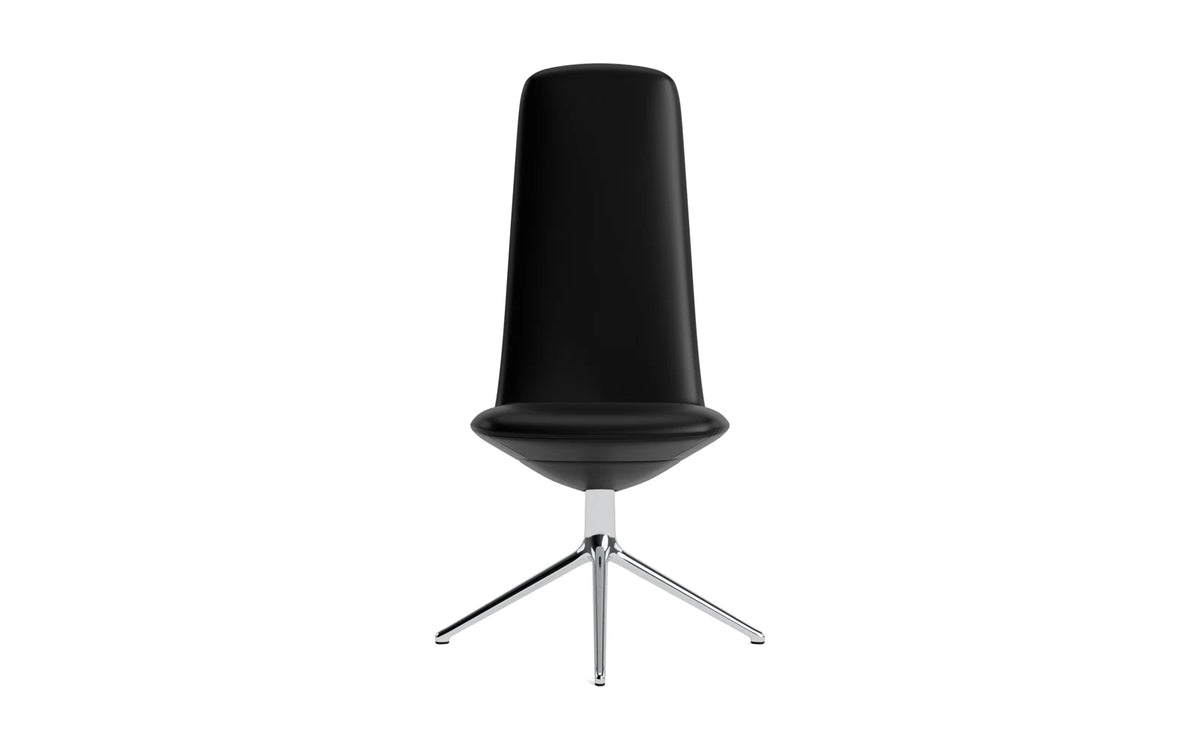Off Chair hoch mit Drehgestell 4B aluminium Ultra in Ultra 41599 präsentiert im Onlineshop von KAQTU Design AG. Bürostuhl ist von Normann Copenhagen