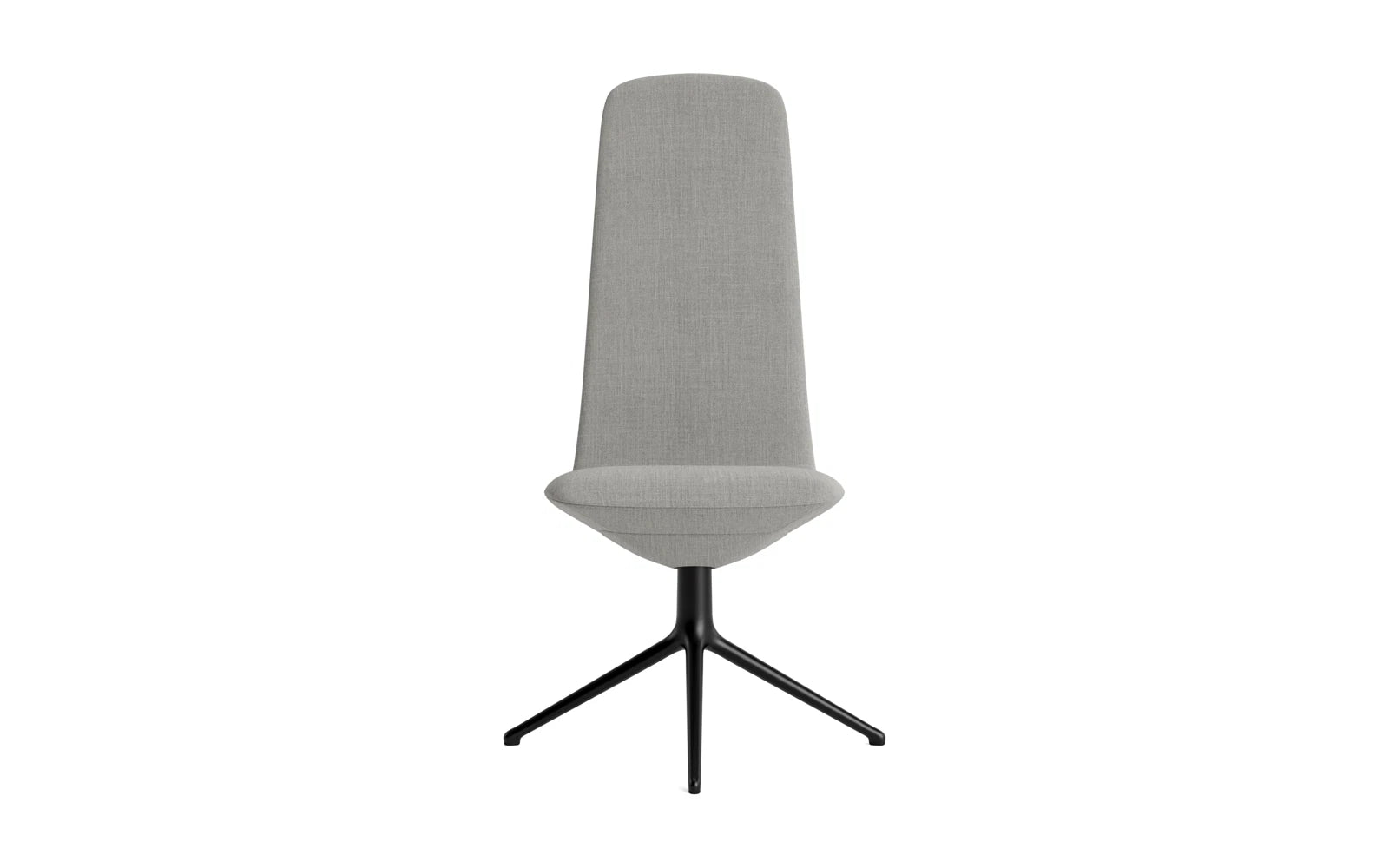 Entdecken Sie den Off Chair Hoch mit Drehgestell 4B in Schwarz von Normann Copenhagen – ein stilvoller Bürostuhl, der Komfort und modernes Design vereint.