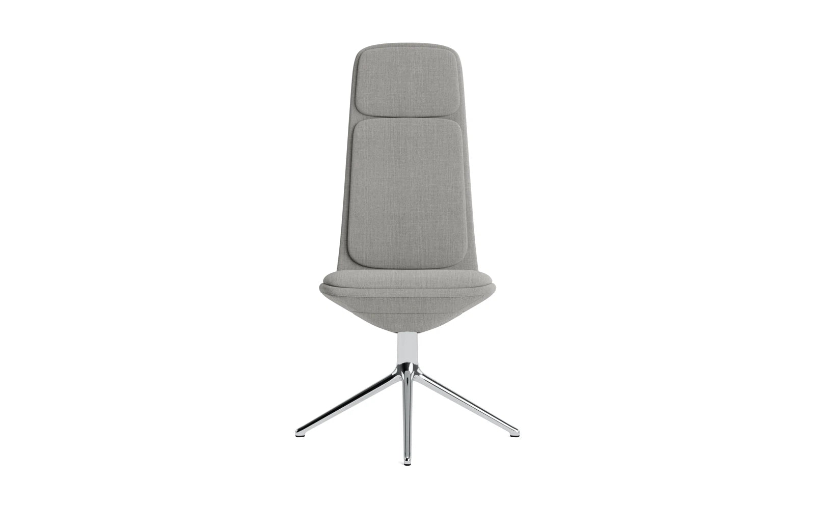 Entdecken Sie den Off Chair Hoch von Normann Copenhagen – ein stilvoller Bürostuhl mit Drehgestell, der Komfort und modernes Design vereint.