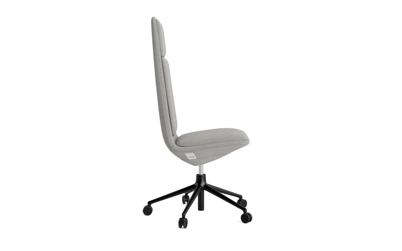 Erleben Sie den Off Chair hoch 5W Gaslift in stilvollem Schwarz von Normann Copenhagen – der ideale Bürostuhl für modernes Arbeiten und höchsten Komfort.
