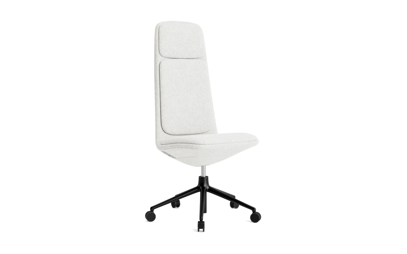 Off Chair hoch 5W gaslift schwarze aluminium mit kissen Hallingdal in Hallingdal 110 präsentiert im Onlineshop von KAQTU Design AG. Bürostuhl ist von Normann Copenhagen