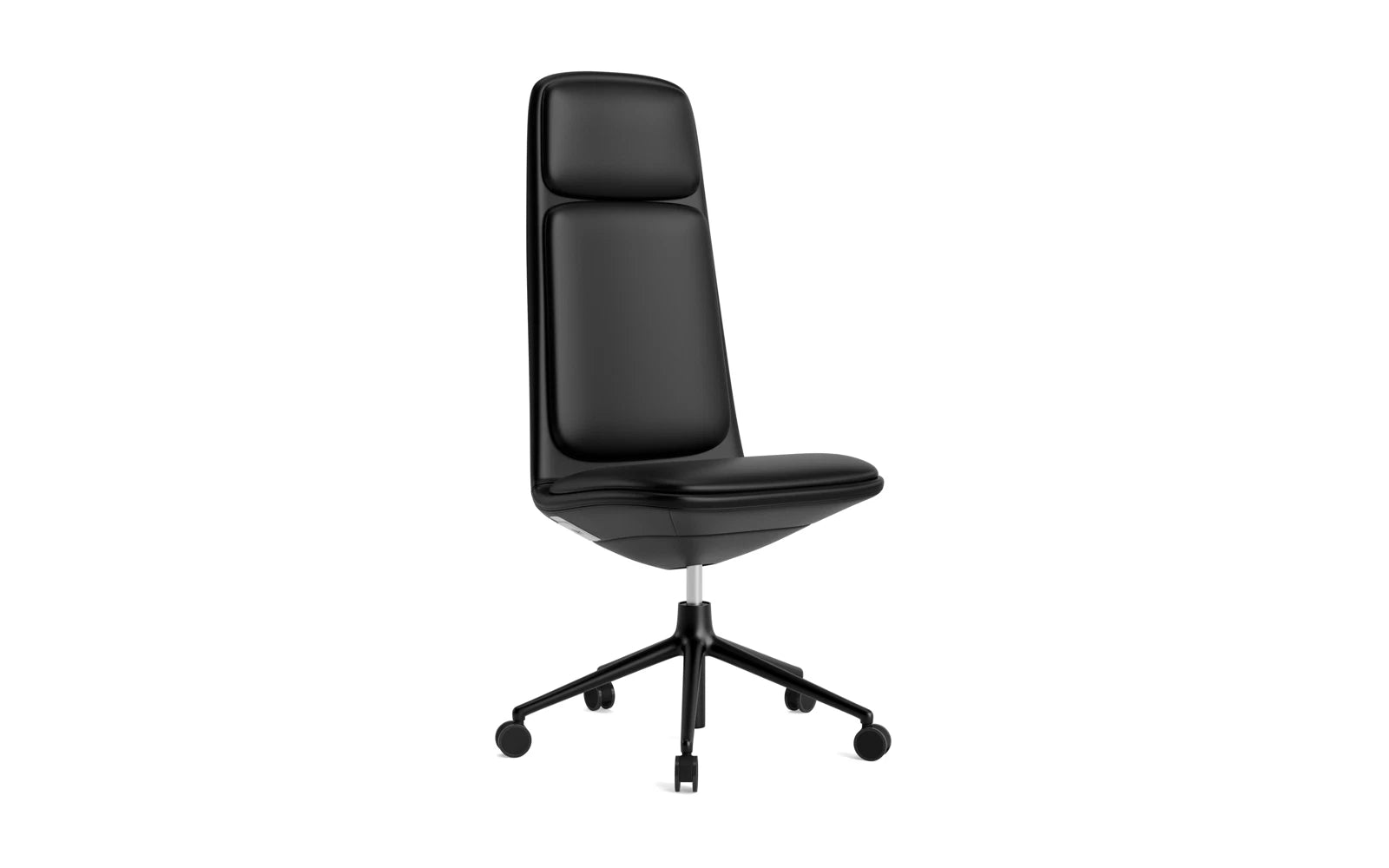 Off Chair hoch 5W gaslift schwarze aluminium mit kissen Ultra in Ultra 41599 präsentiert im Onlineshop von KAQTU Design AG. Bürostuhl ist von Normann Copenhagen