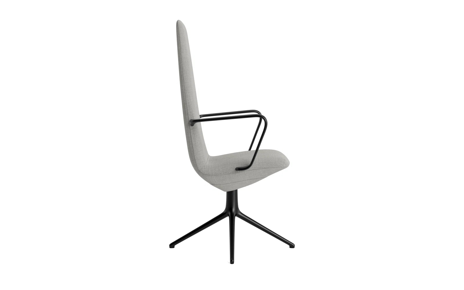 Erleben Sie den Off Armchair von Normann Copenhagen: Ergonomischer Bürostuhl mit elegantem Drehgestell, ideal für stilvolle und funktionale Arbeitsplätze.