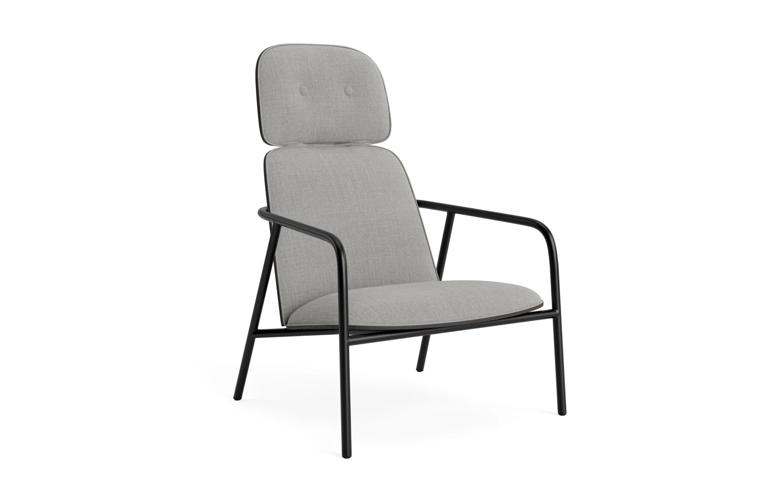 Stilvoller Pad Loungestuhl aus schwarzer Eiche von Normann Copenhagen.