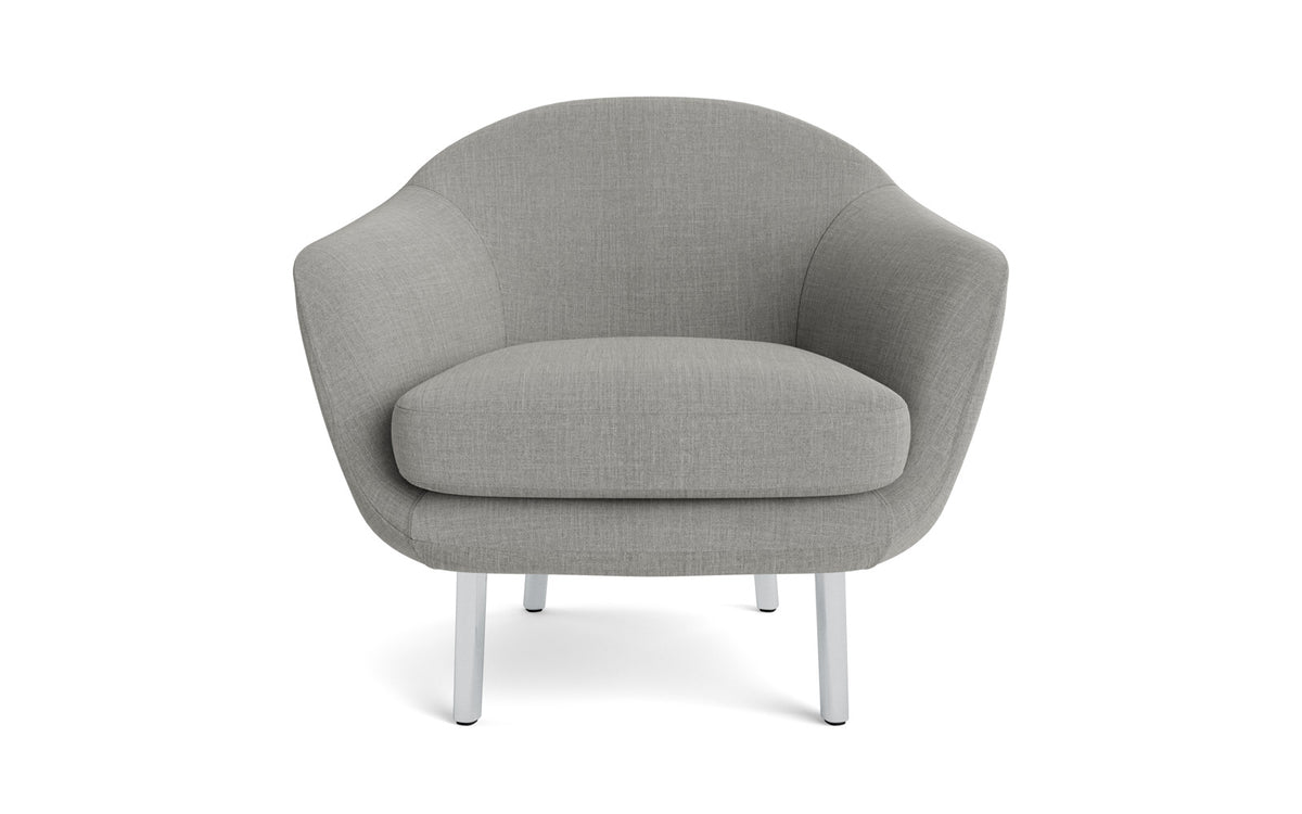 Sum Sessel Aluminium Main Line Flax in Remix 133 präsentiert im Onlineshop von KAQTU Design AG. Sessel ist von Normann Copenhagen