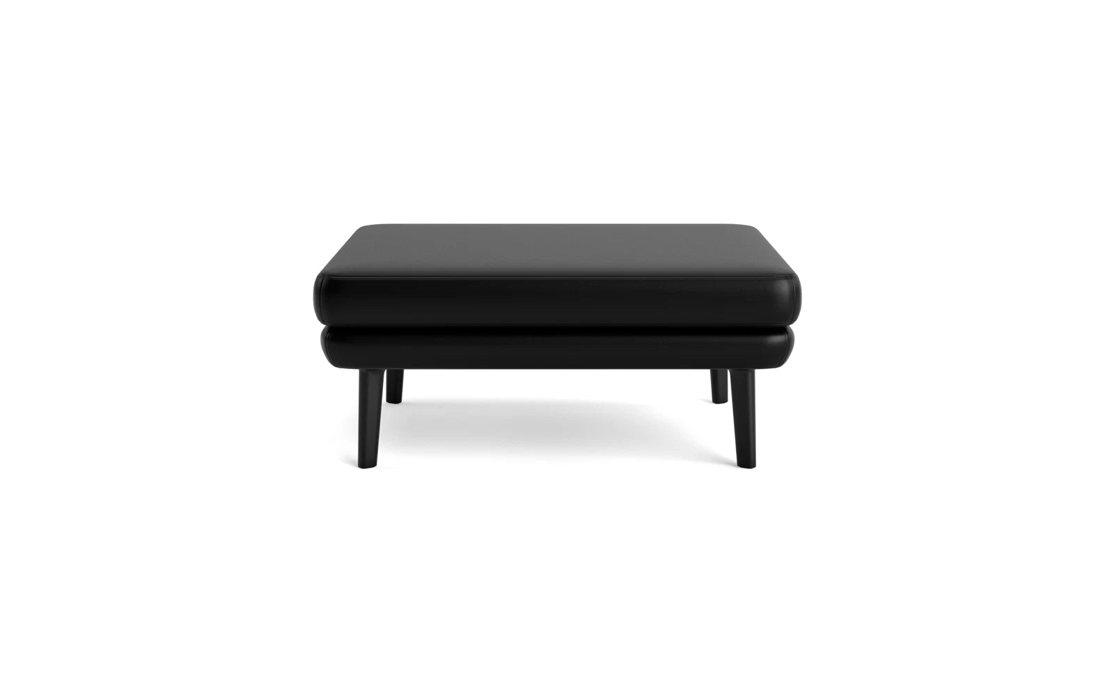 Entdecken Sie das Sum Modulares Sofa 710 Pouf Gross von Normann Copenhagen – ein elegantes, anpassbares Sofa aus robustem schwarzem Aluminium, das Stil und Komfort vereint.