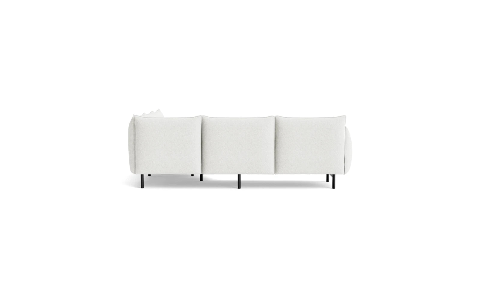 Erleben Sie das Ark 4-Sitzer Sofa von Normann Copenhagen: Modernes Design, einladende Kissen und nachhaltige Materialien für höchsten Komfort.