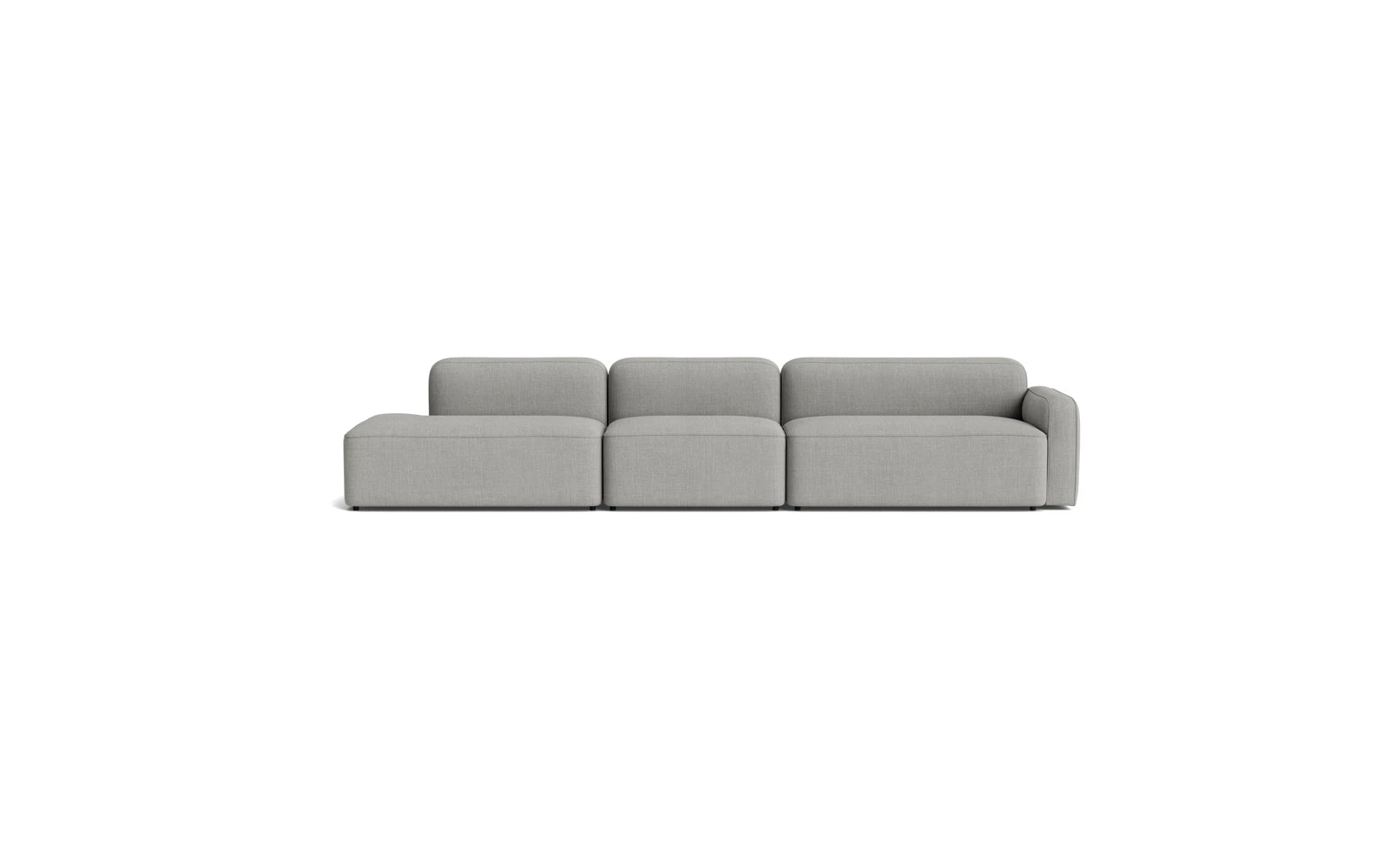 Entdecken Sie das Rope Sofa 3-Sitzer mit rechter Armlehne von Normann Copenhagen – ein stilvolles, komfortables Möbelstück für Ihr Zuhause.