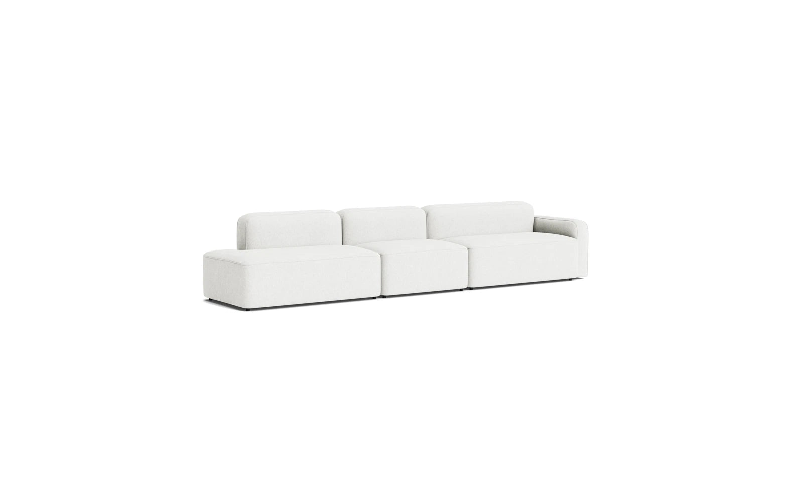 Rope Sofa 3-Sitzer rechte Armlehne Hallingdal in Hallingdal 110 präsentiert im Onlineshop von KAQTU Design AG. 3er Sofa ist von Normann Copenhagen