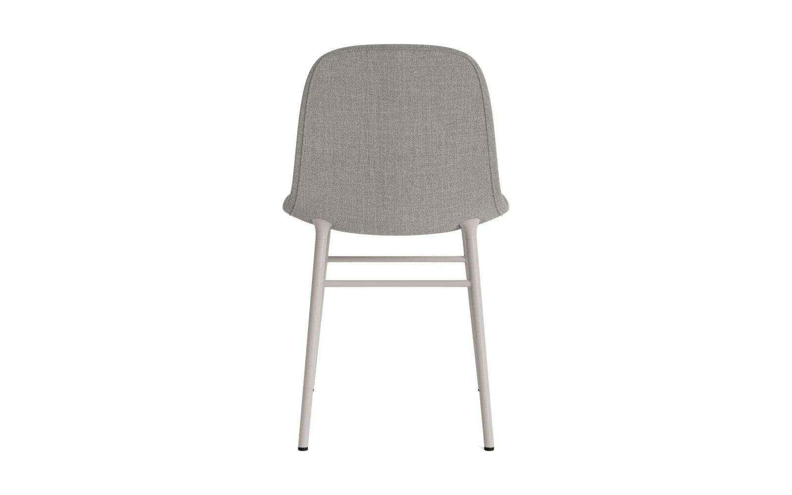 Der gepolsterte Form Stuhl in Warmem Grau von Normann Copenhagen bietet stilvolle Eleganz und außergewöhnlichen Komfort für jedes Zuhause.