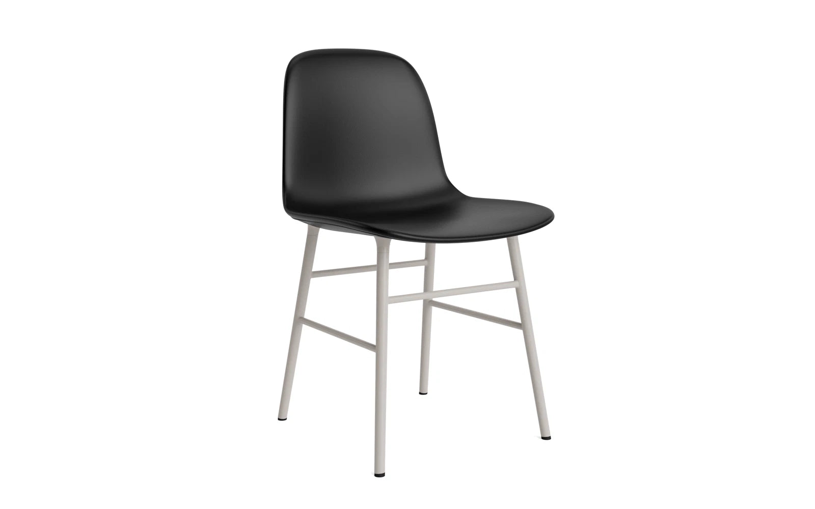 Form Stuhl gepolstert Warmes Grau Stahl Ultra in Ultra 41599 präsentiert im Onlineshop von KAQTU Design AG. Stuhl ist von Normann Copenhagen