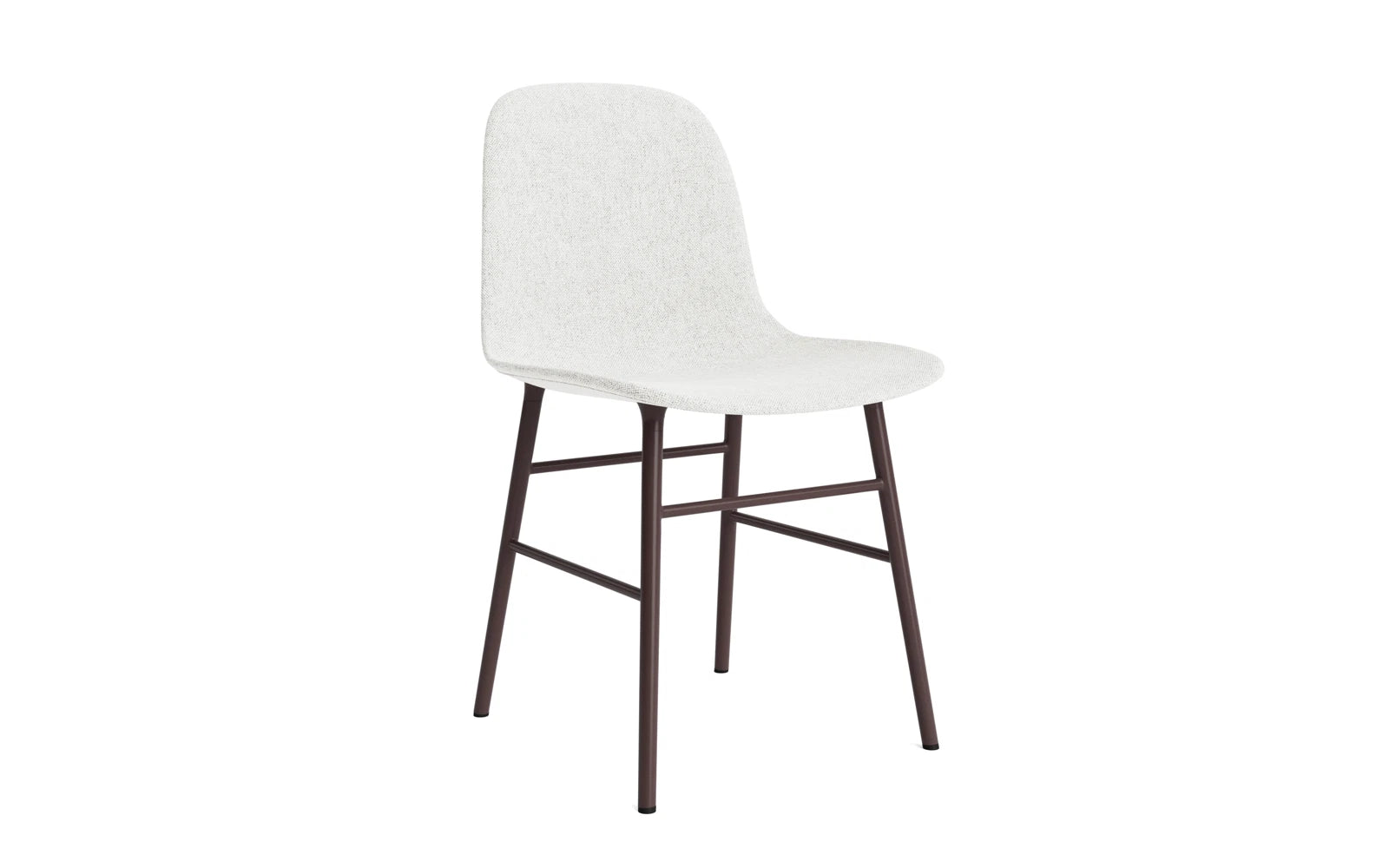 Form Stuhl gepolstert Braun Stahl Hallingdal in Hallingdal 110 präsentiert im Onlineshop von KAQTU Design AG. Stuhl ist von Normann Copenhagen