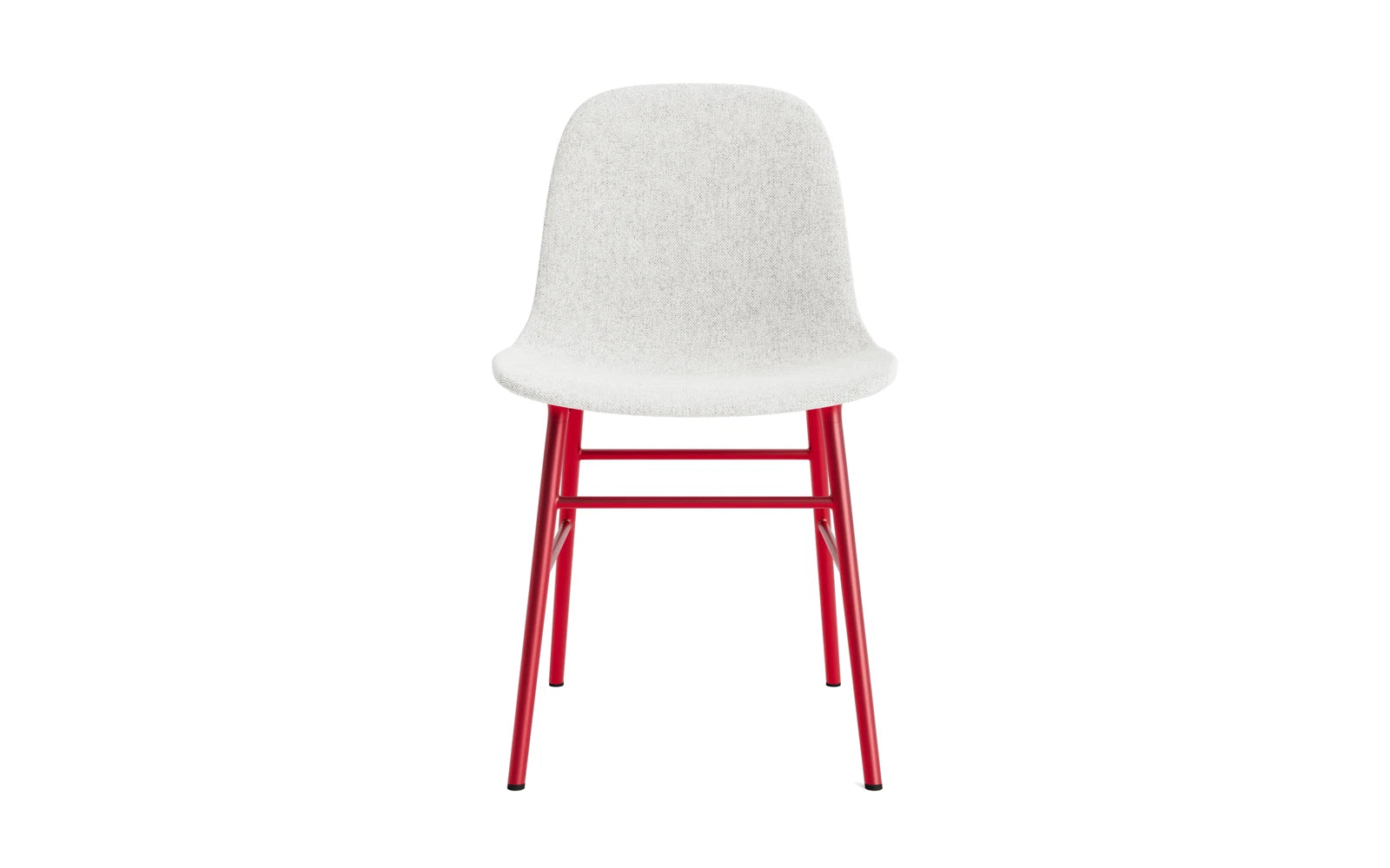 Erleben Sie den Form Stuhl in strahlendem Rot von Normann Copenhagen – gepolstert, elegant und ein echter Blickfang für jeden Raum!