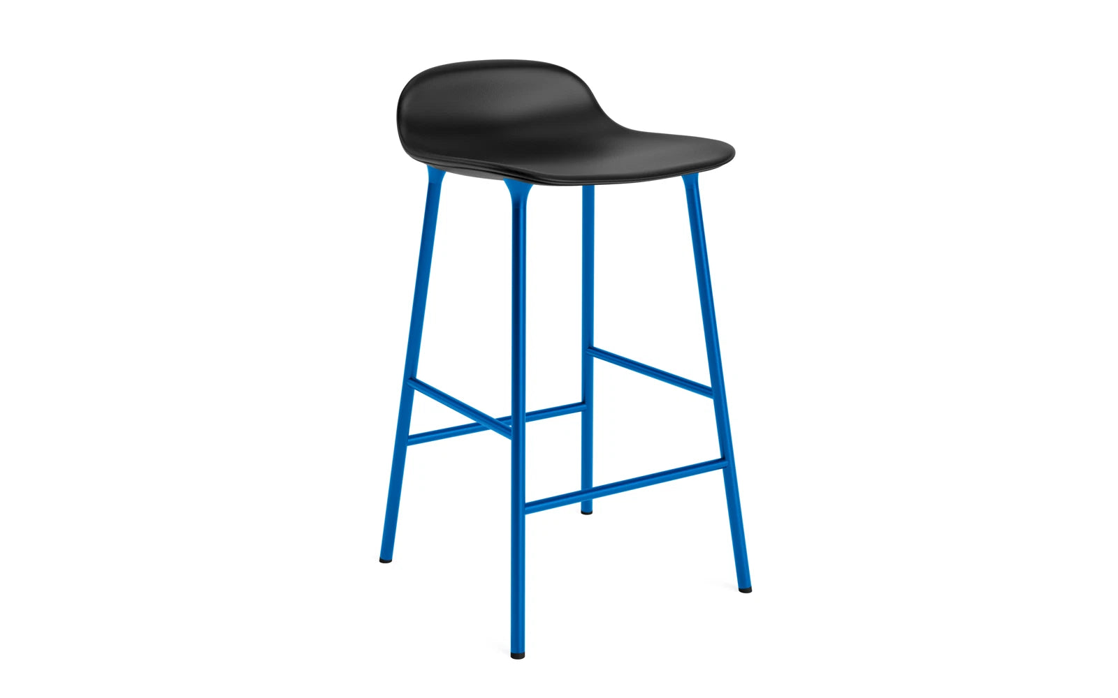 Form Barstuhl 65 cm gepolstert leuchtendes blau Stahl Ultra in Ultra 41599 präsentiert im Onlineshop von KAQTU Design AG. Barstuhl ist von Normann Copenhagen