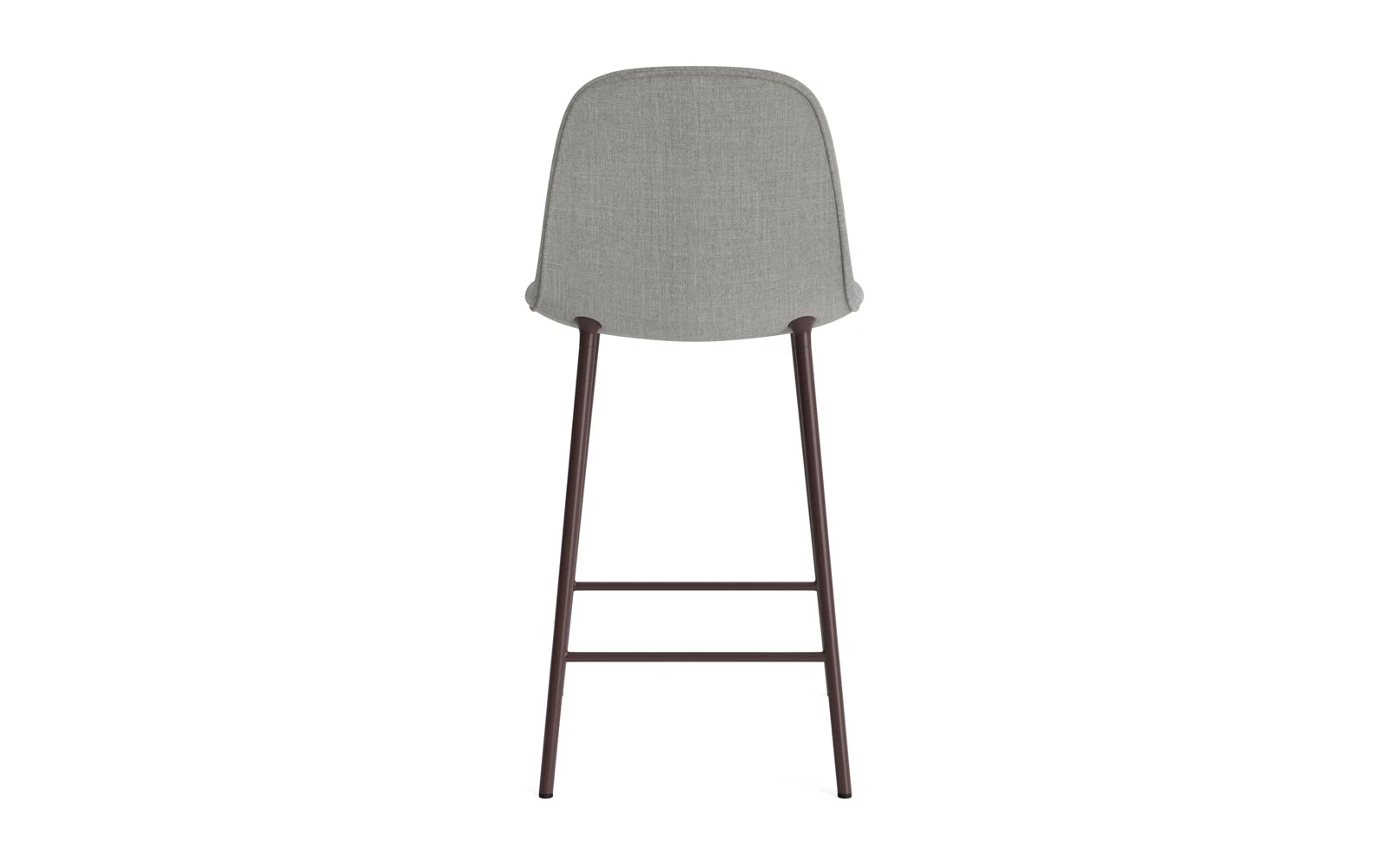 Genießen Sie den Form Barstuhl 65 cm in stilvollem Braun, gepolstert und aus hochwertigem Stahl von Normann Copenhagen – ideal für modernes Wohnen.