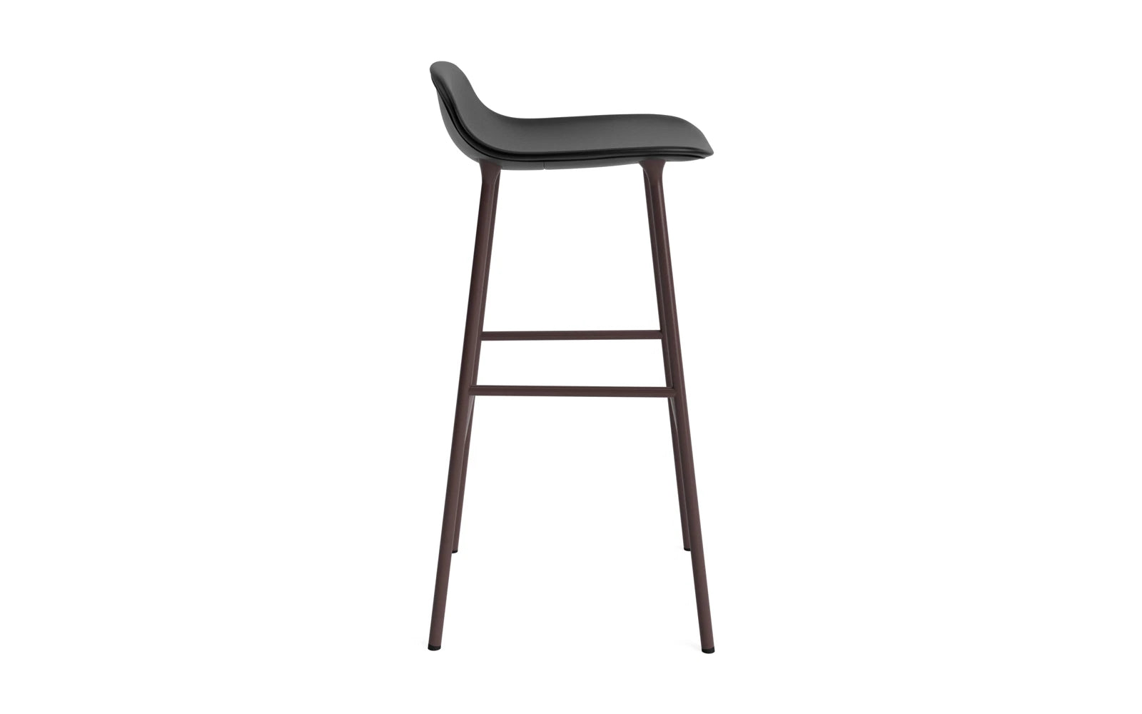 Erleben Sie den stilvollen Form Barstuhl 75 cm von Normann Copenhagen – gepolstert, robust und perfekt für moderne Wohnräume!